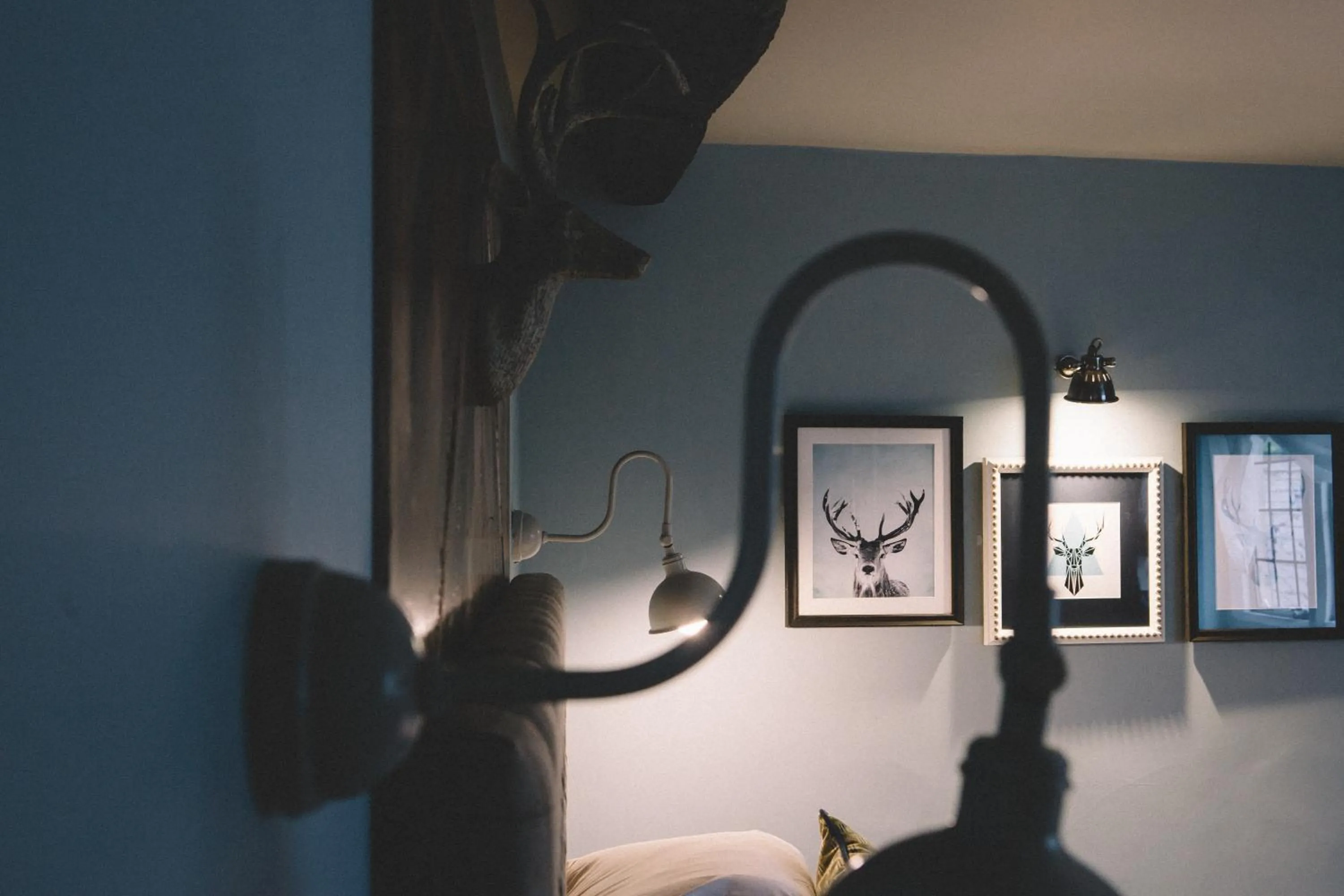 Decorative detail in The Stag at Stow