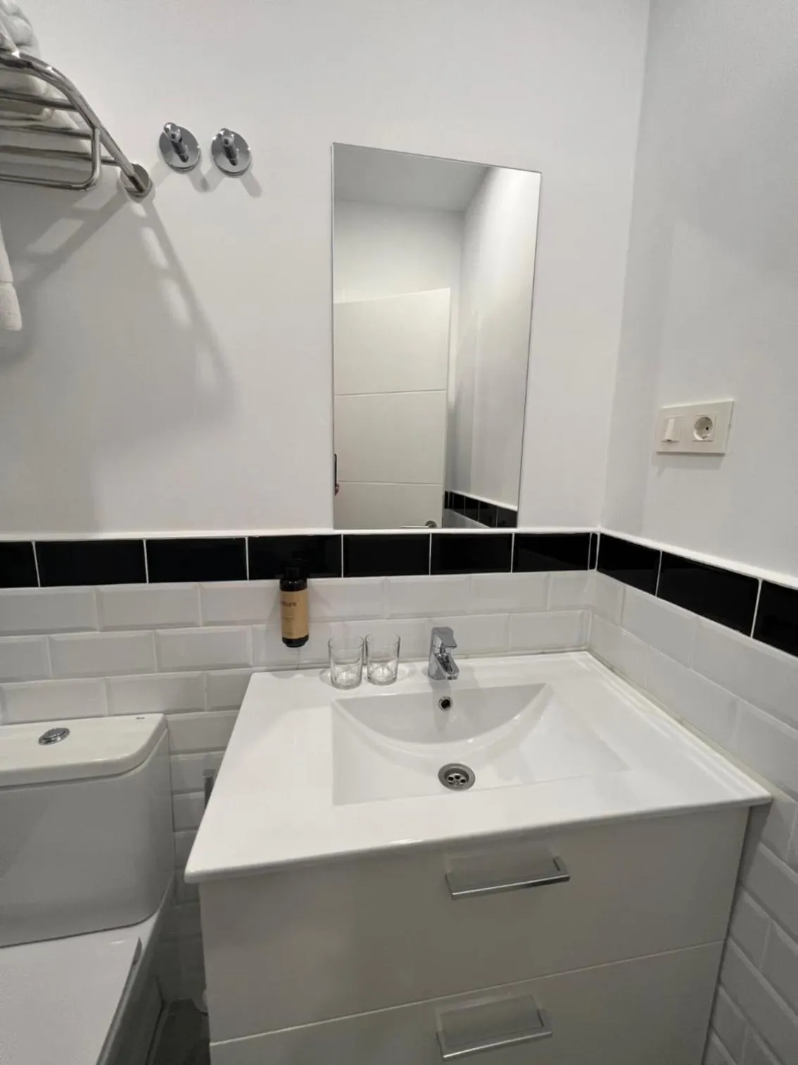 Bathroom in Hostal Galaico