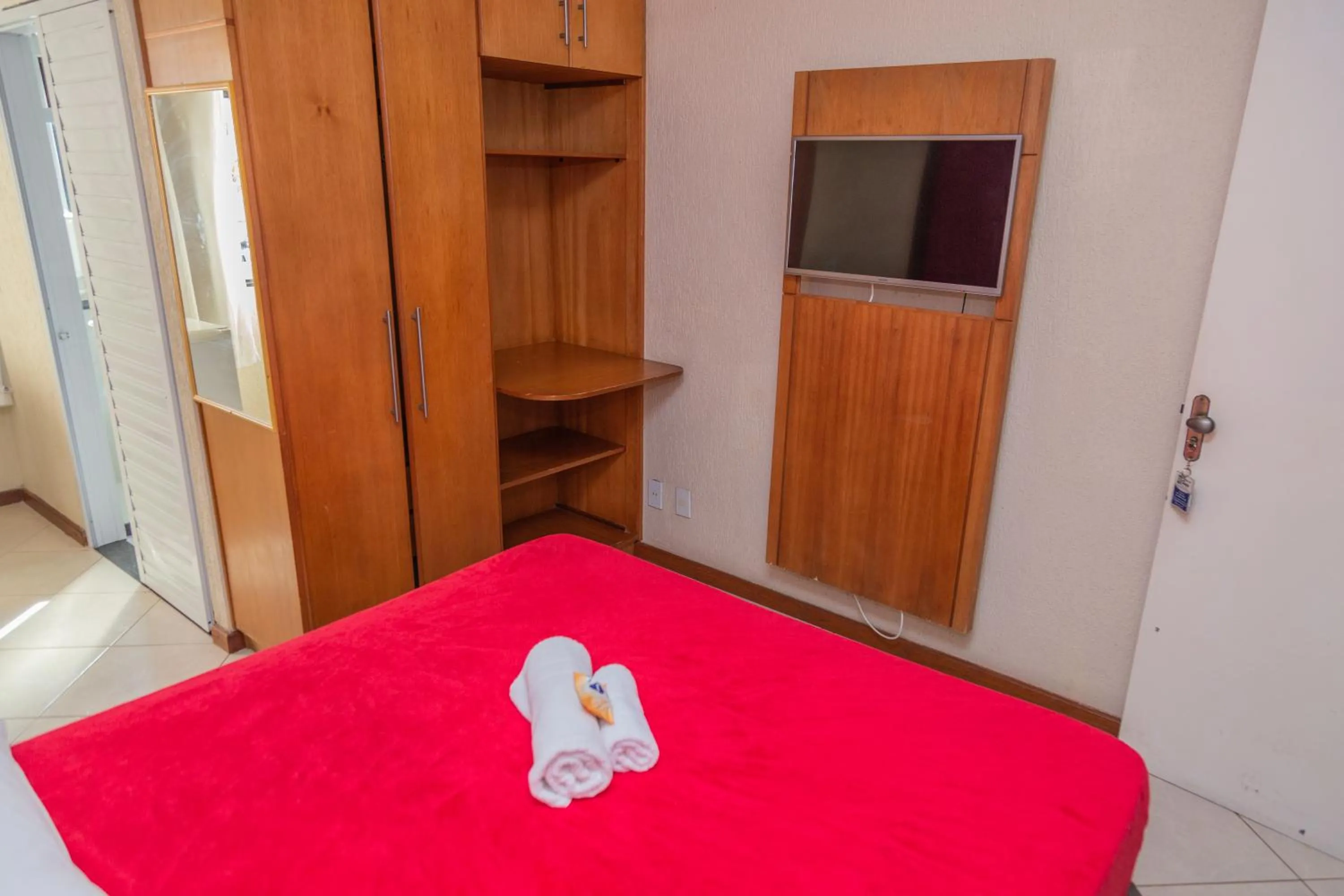 Bedroom, Bed in Pousada Ondas do Forte