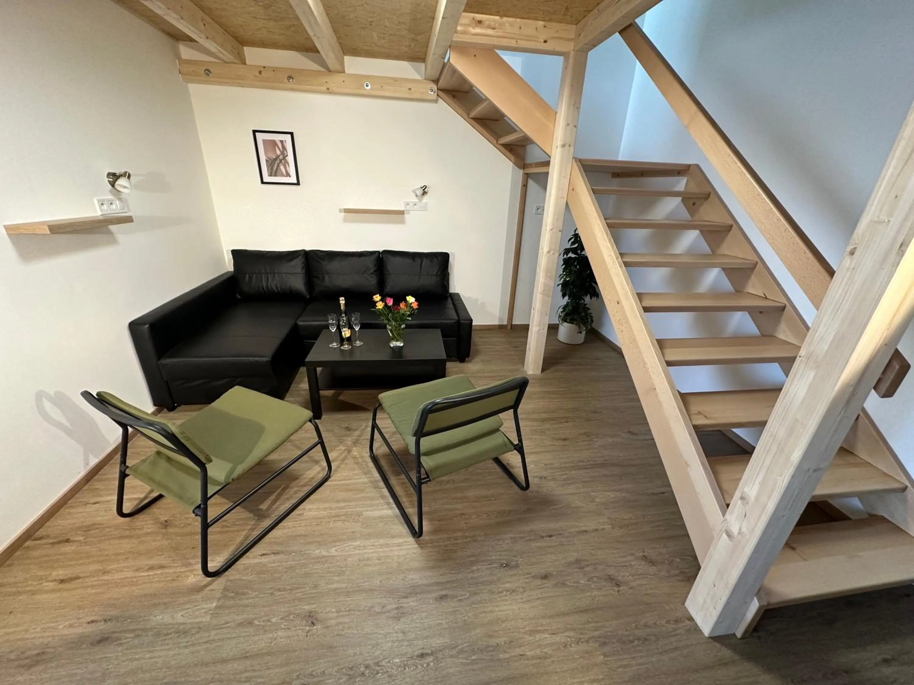 Living room in Penzion Raketa Bowling