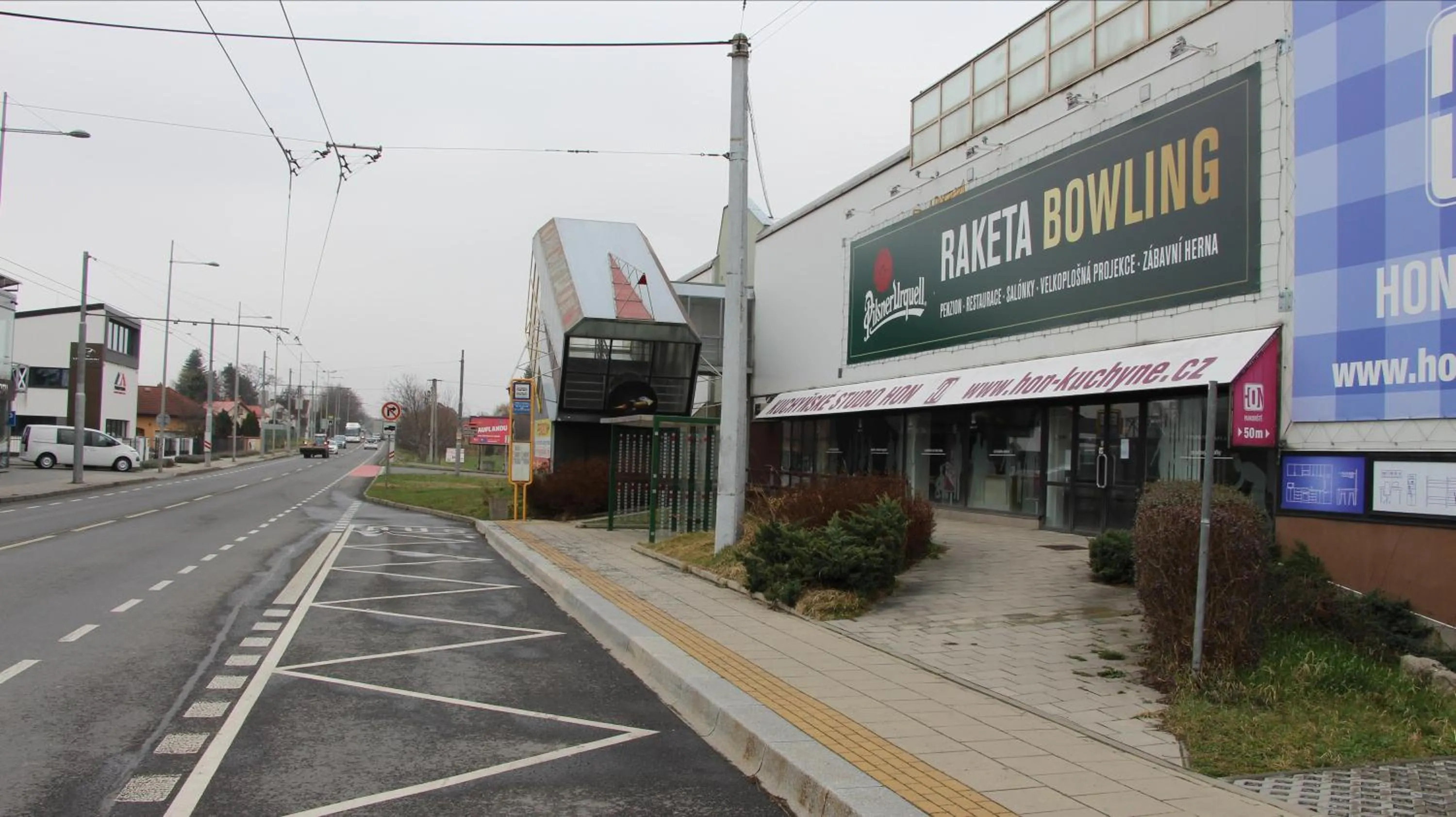 Property building in Penzion Raketa Bowling