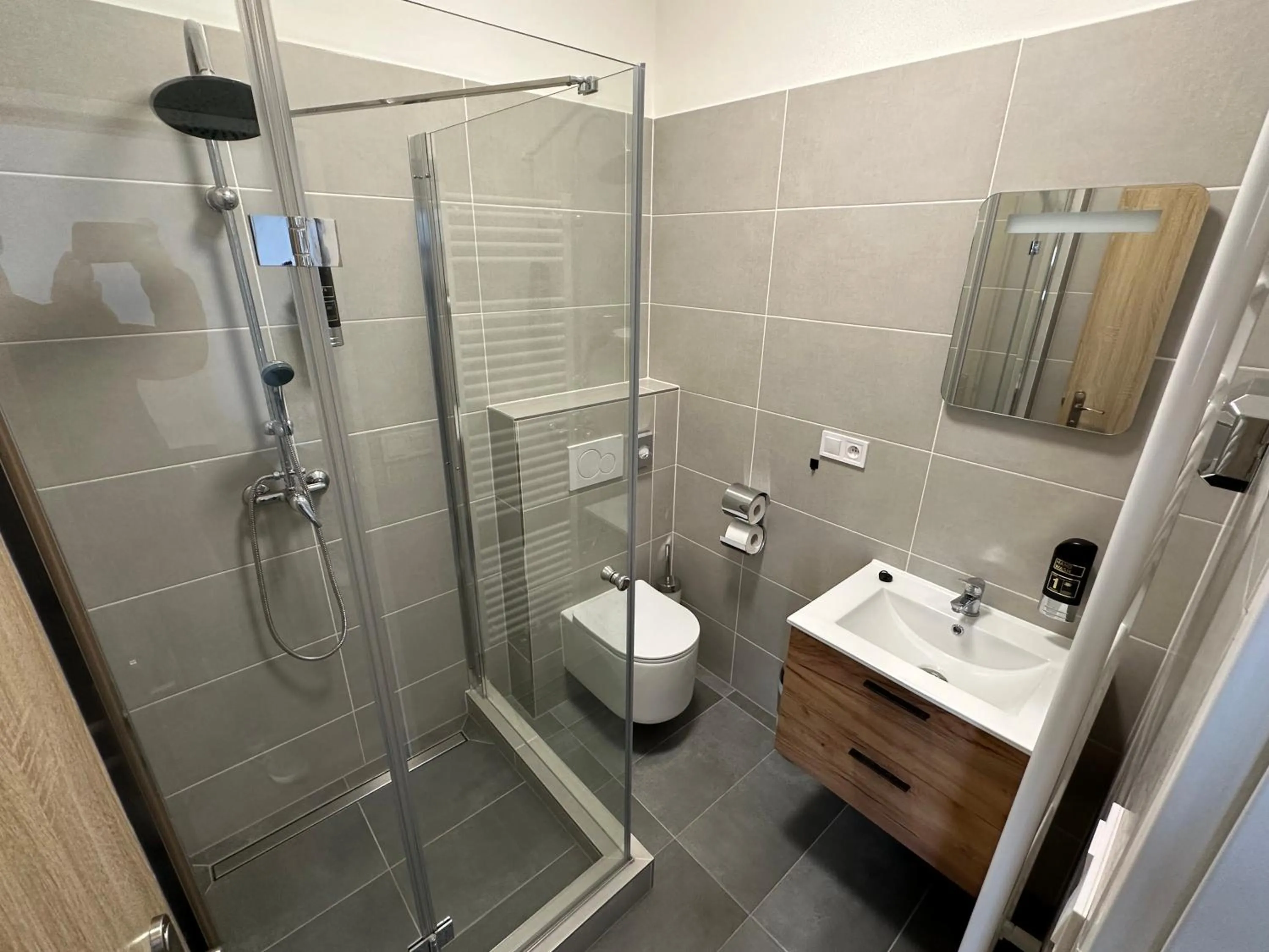 Shower in Penzion Raketa Bowling