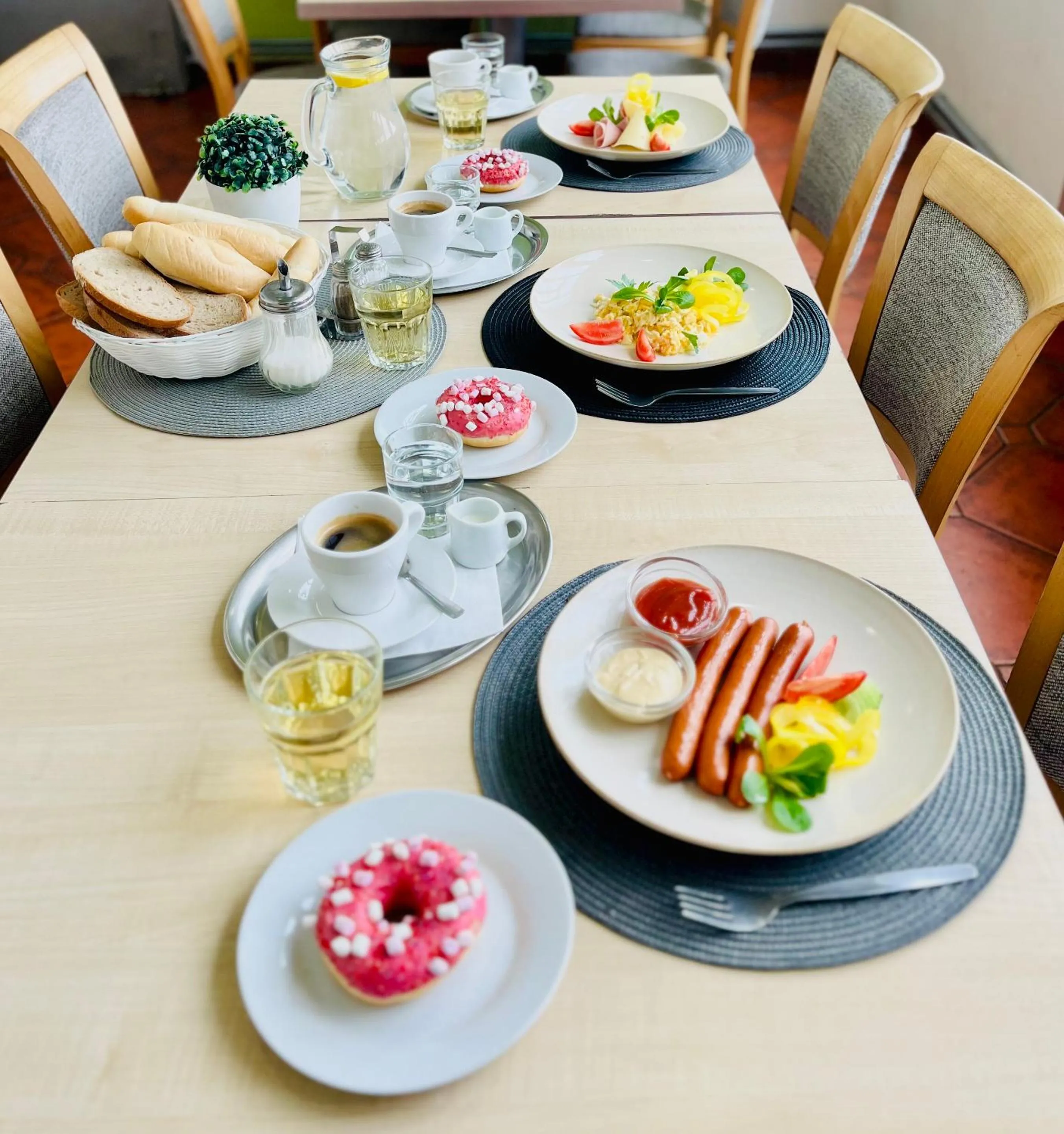 Breakfast in Penzion Raketa Bowling
