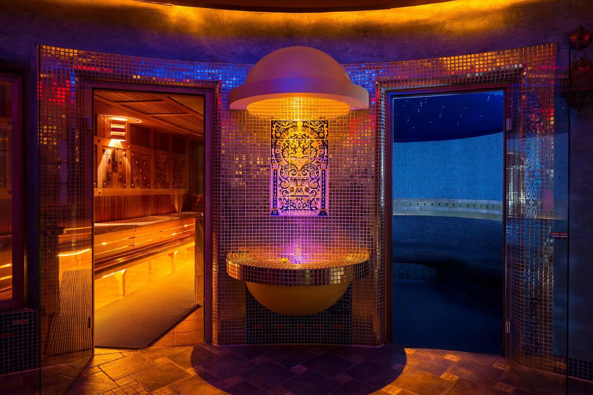 Sauna in Papuga Park Hotel Wellness Marrakesz & SPA