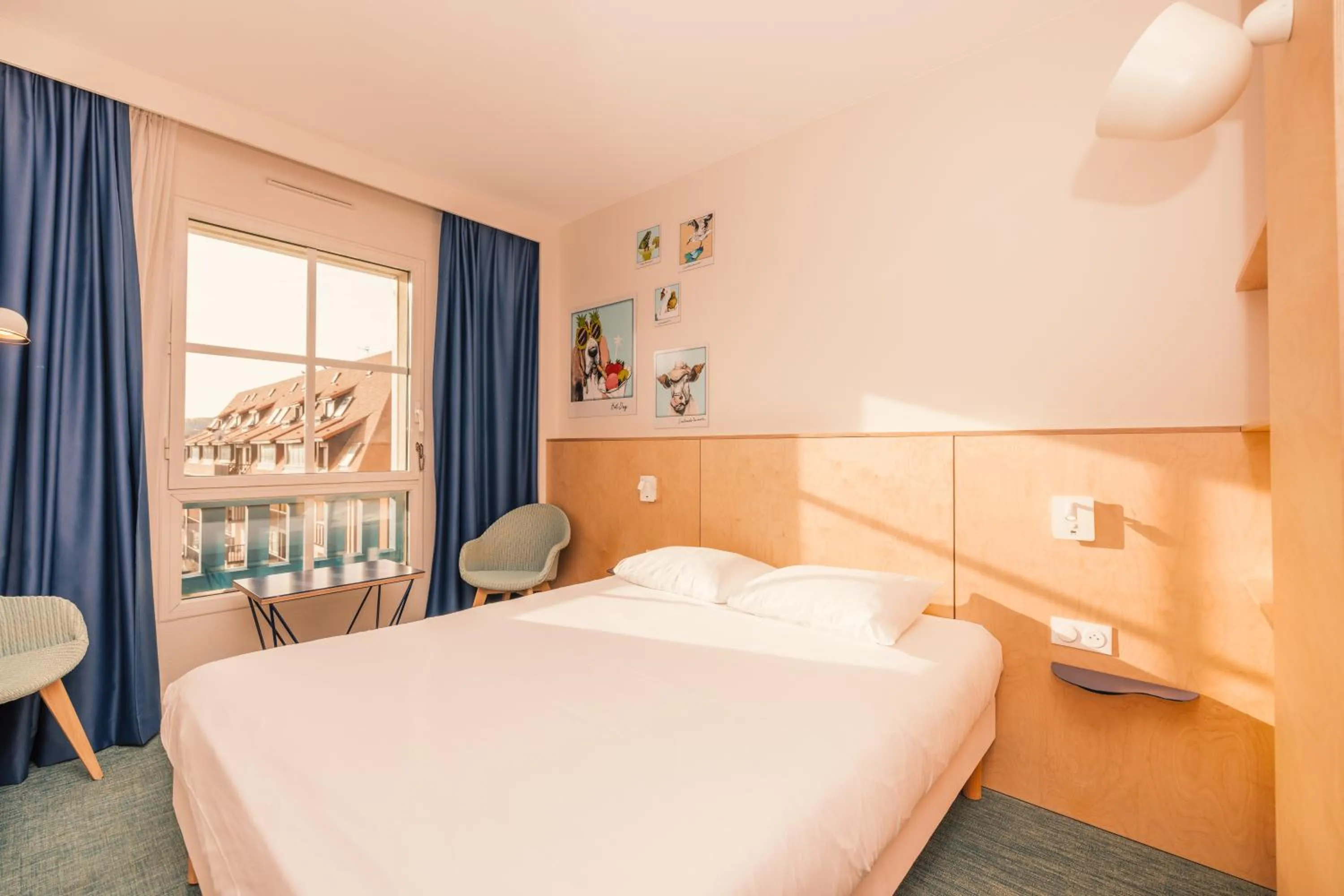 Bed in ibis Styles Deauville Villers Plage