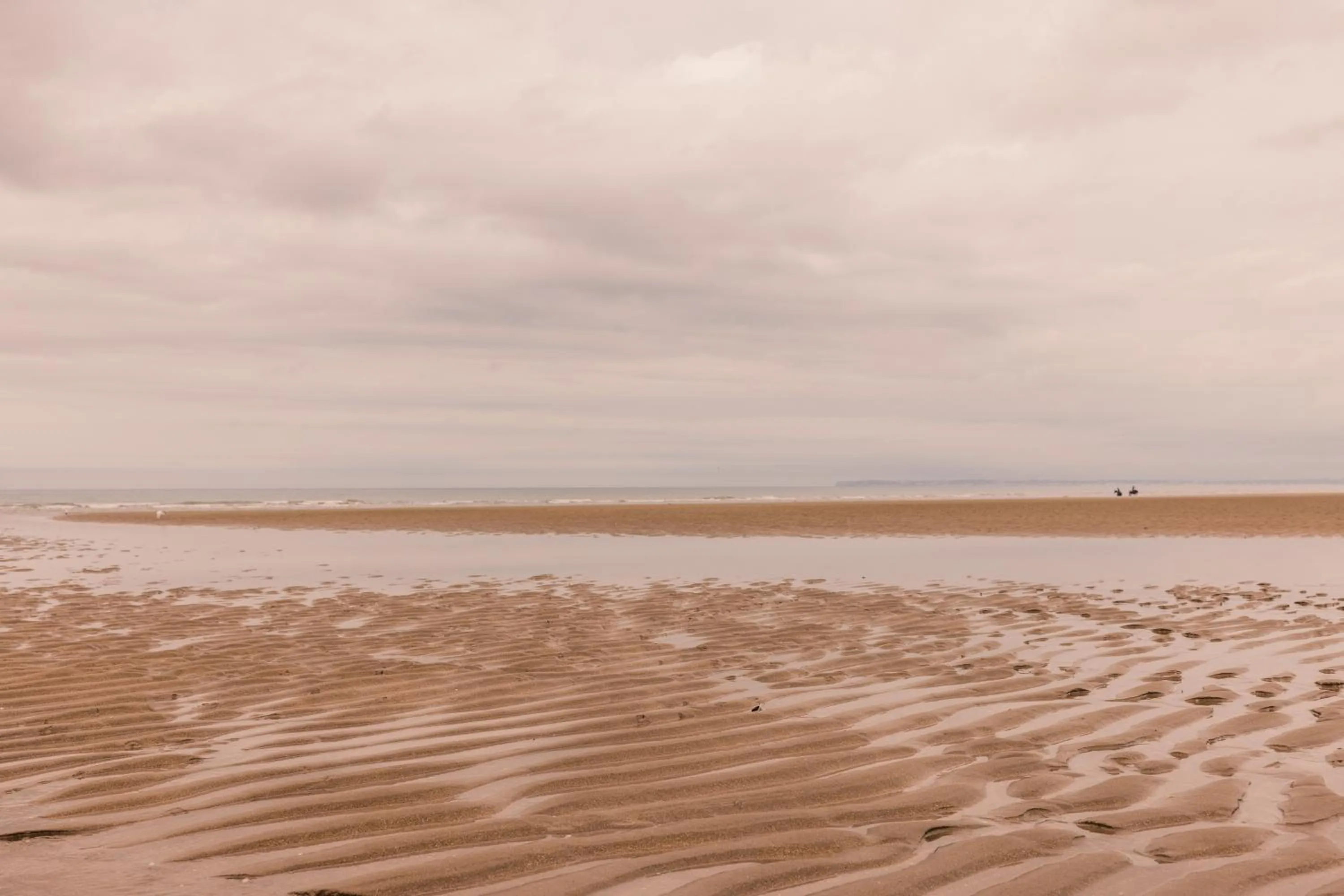Beach in ibis Styles Deauville Villers Plage