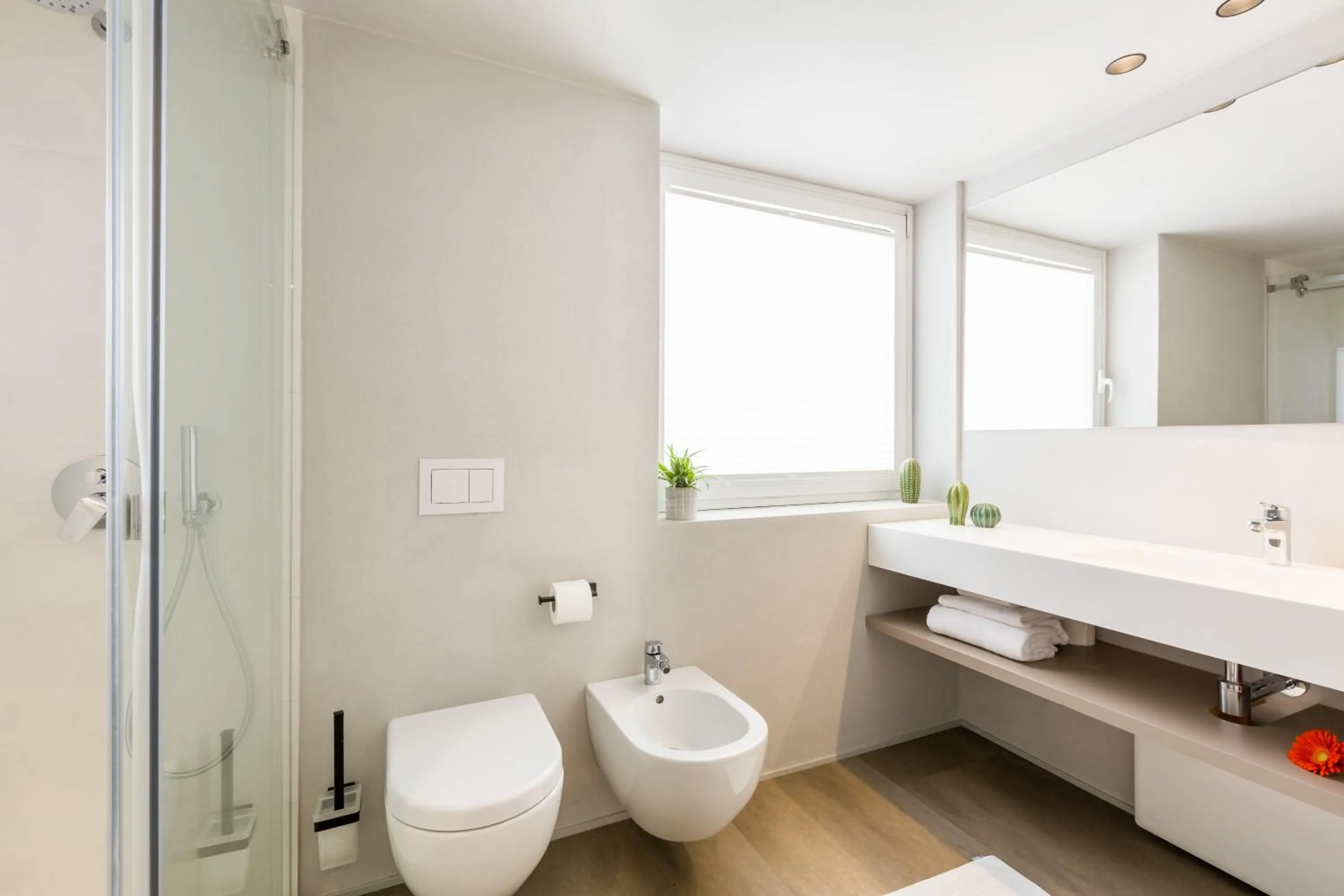 Shower in GoTì Hotel