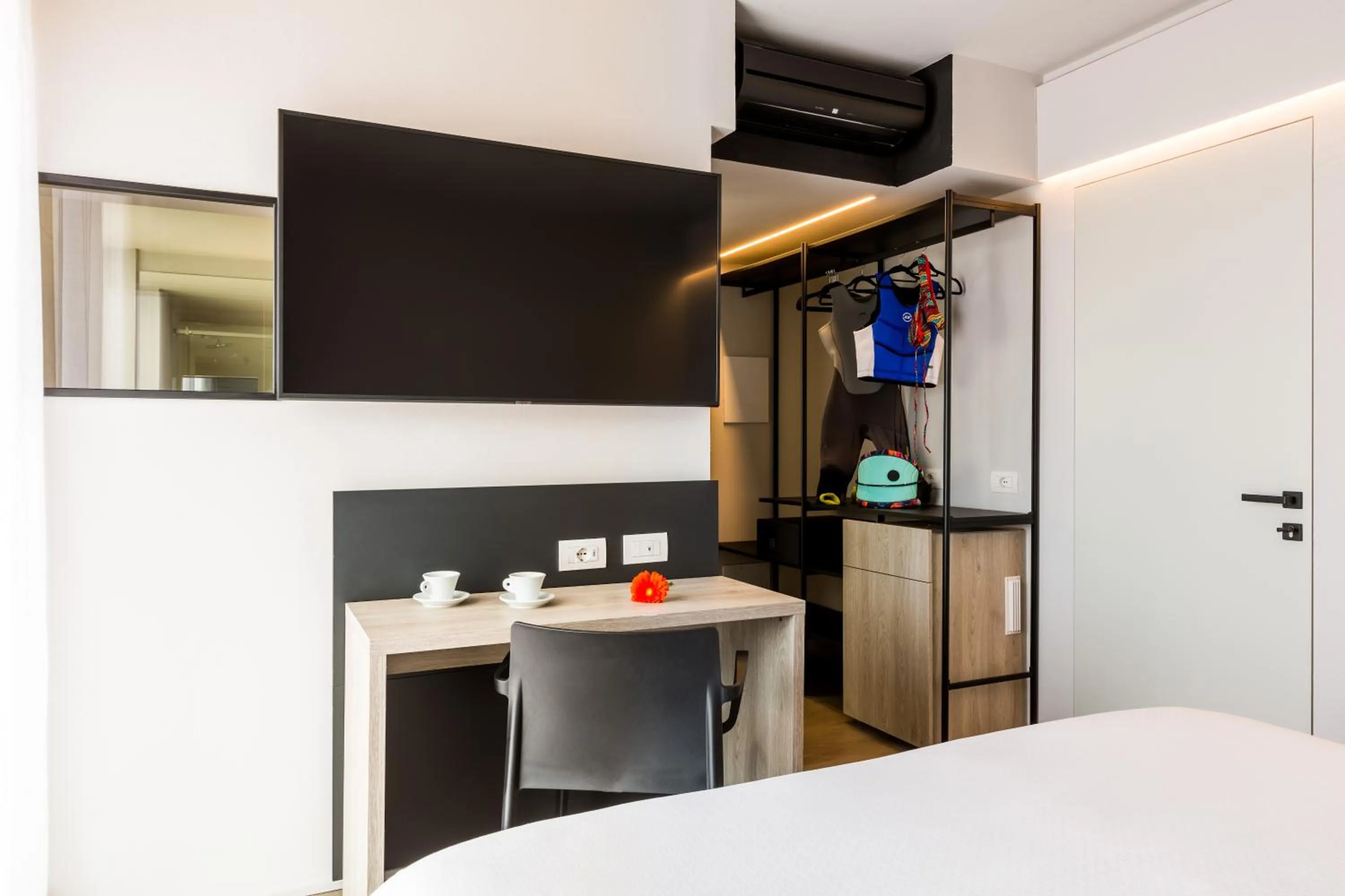 TV and multimedia, Bed in GoTì Hotel