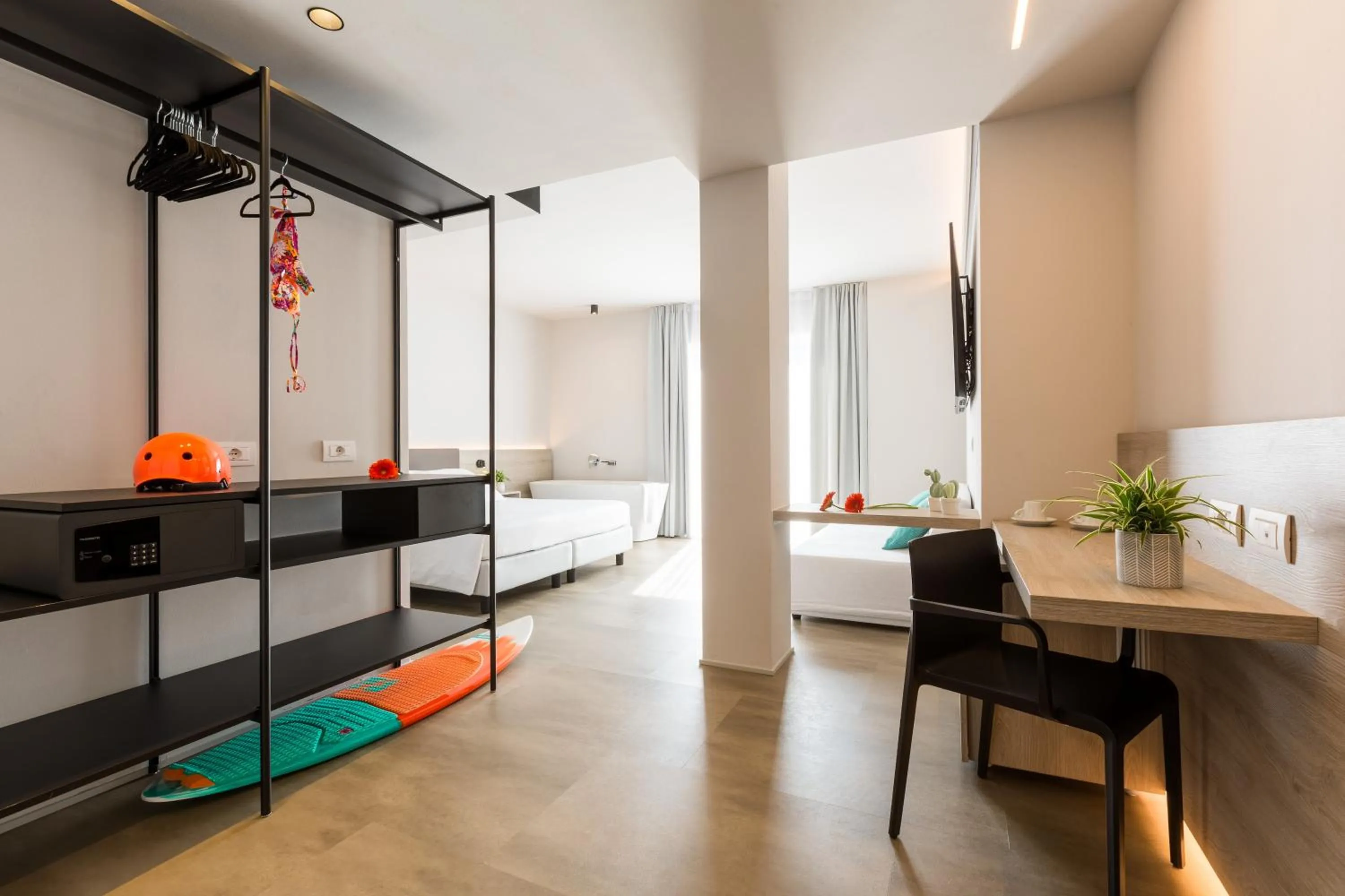 Decorative detail, Bed in GoTì Hotel