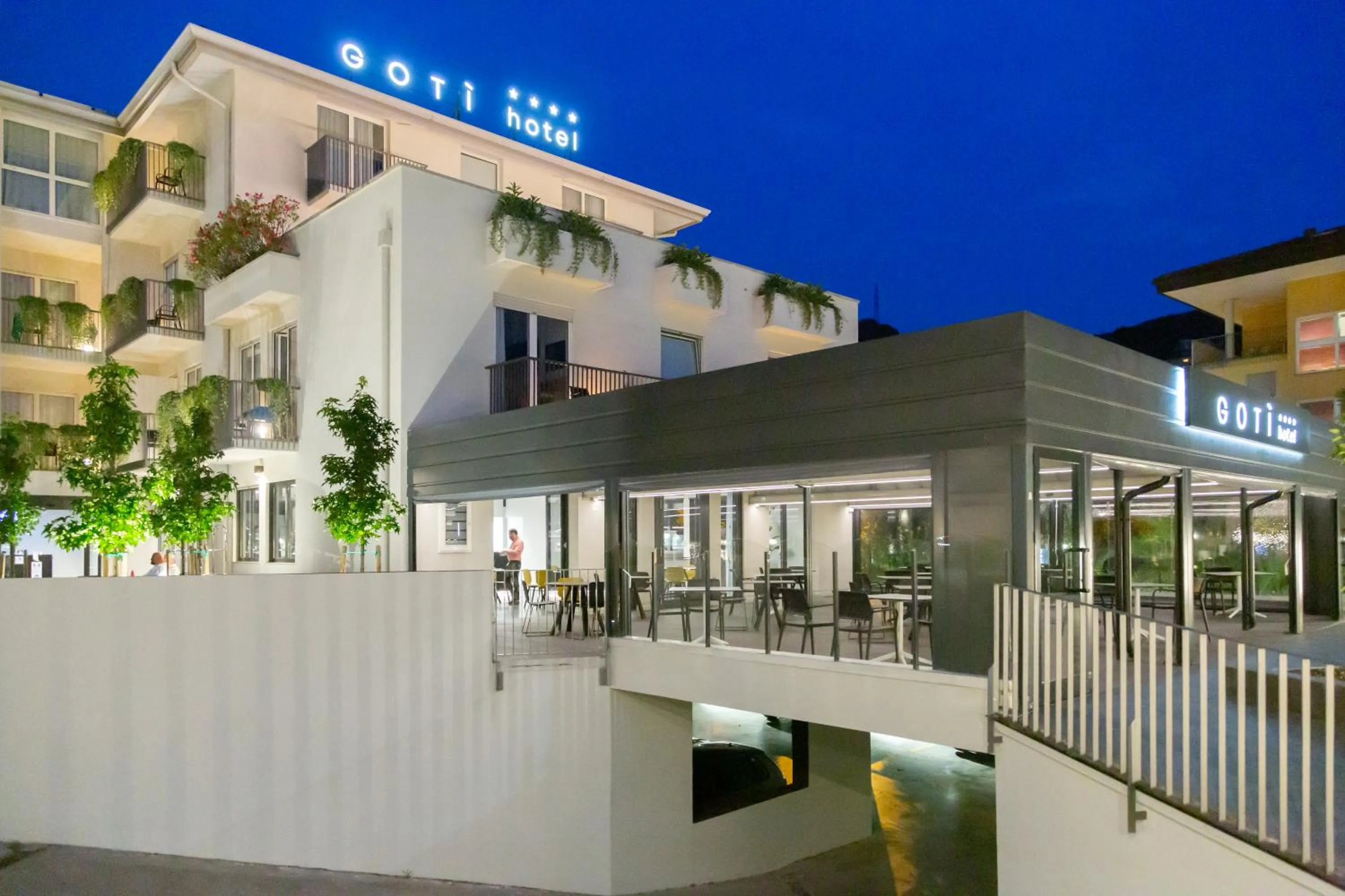 Balcony/Terrace in GoTì Hotel