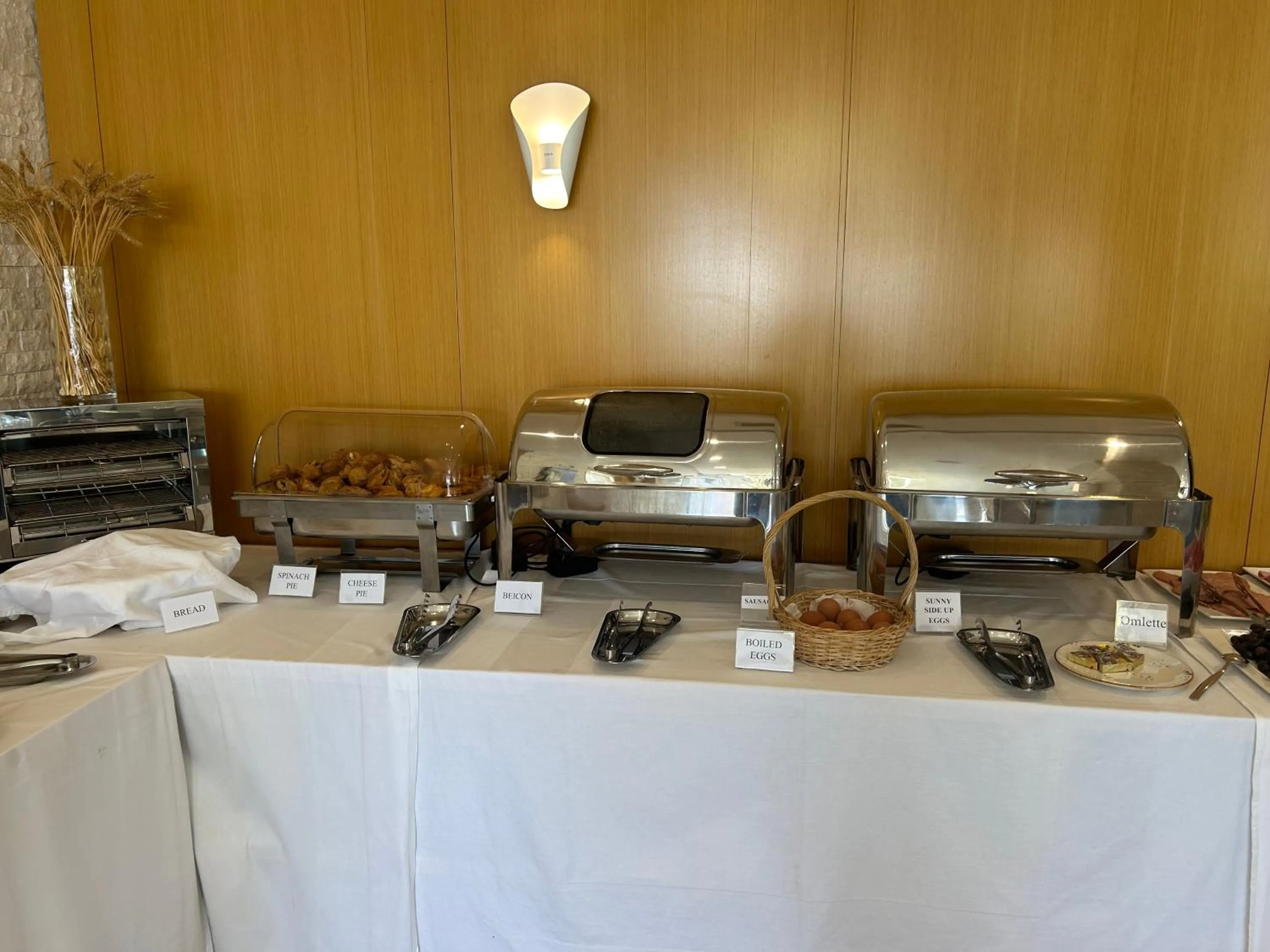 Buffet breakfast in Hotel Luxury