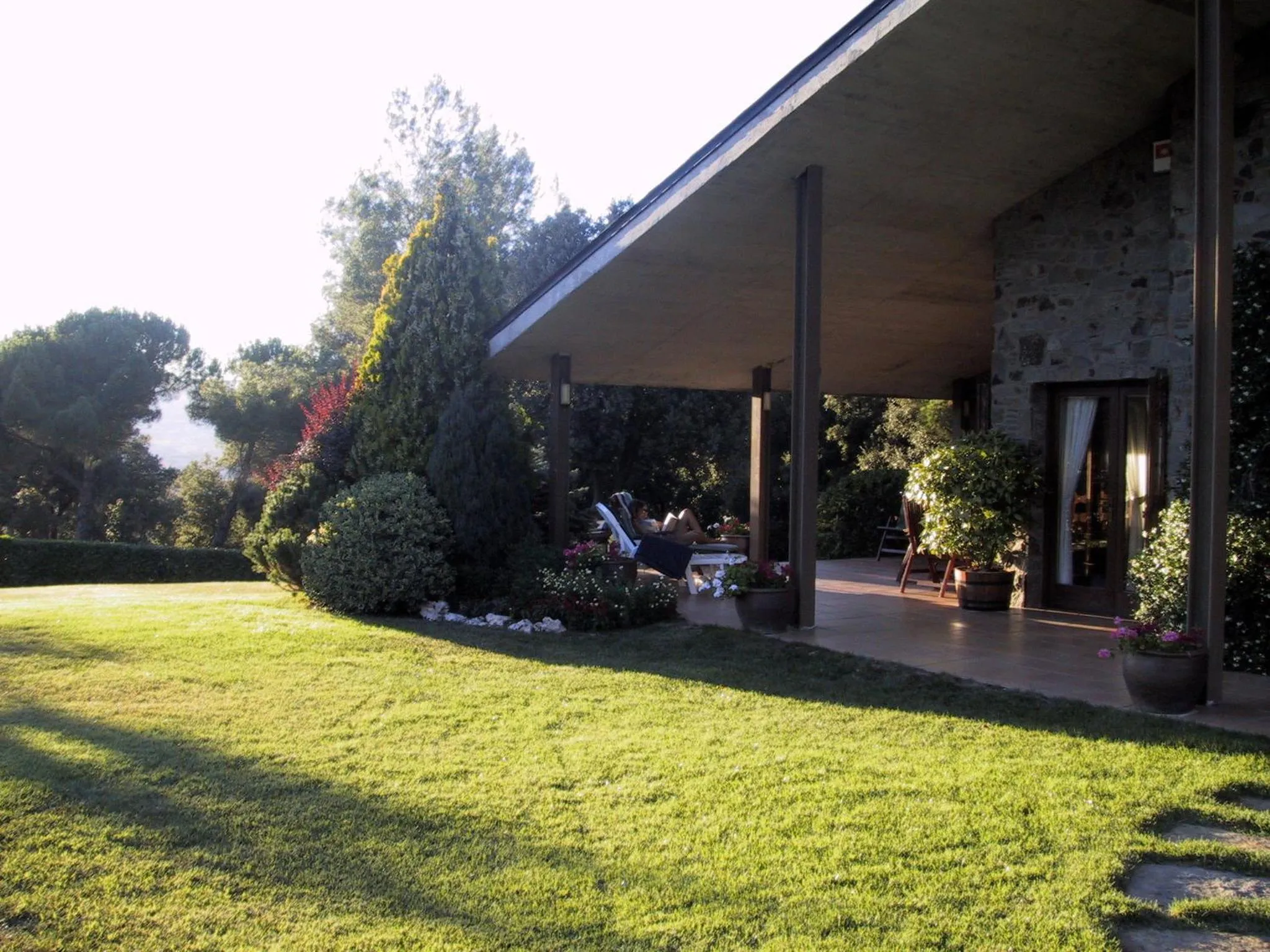Garden view in Les Margarides