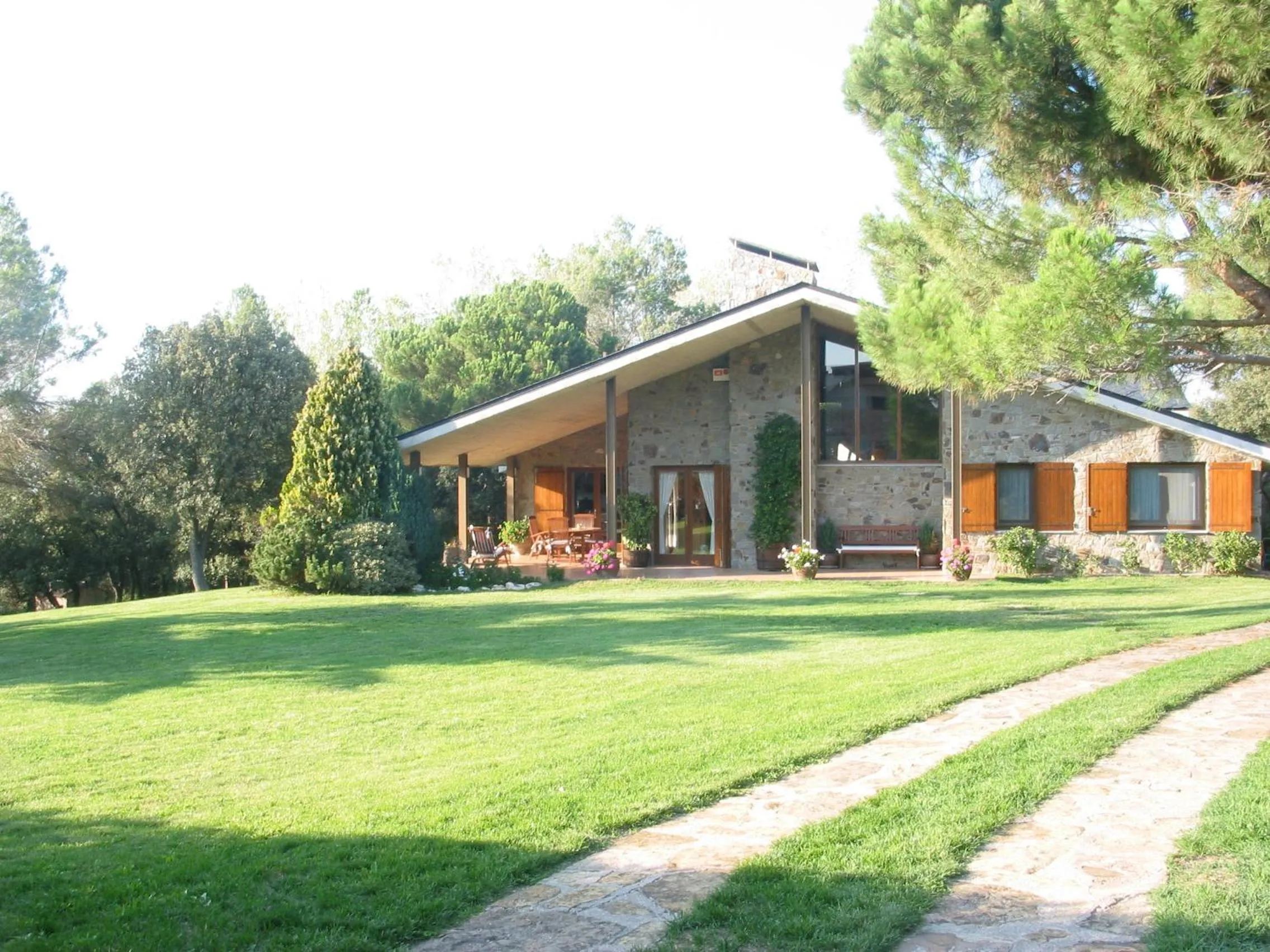 Garden view in Les Margarides