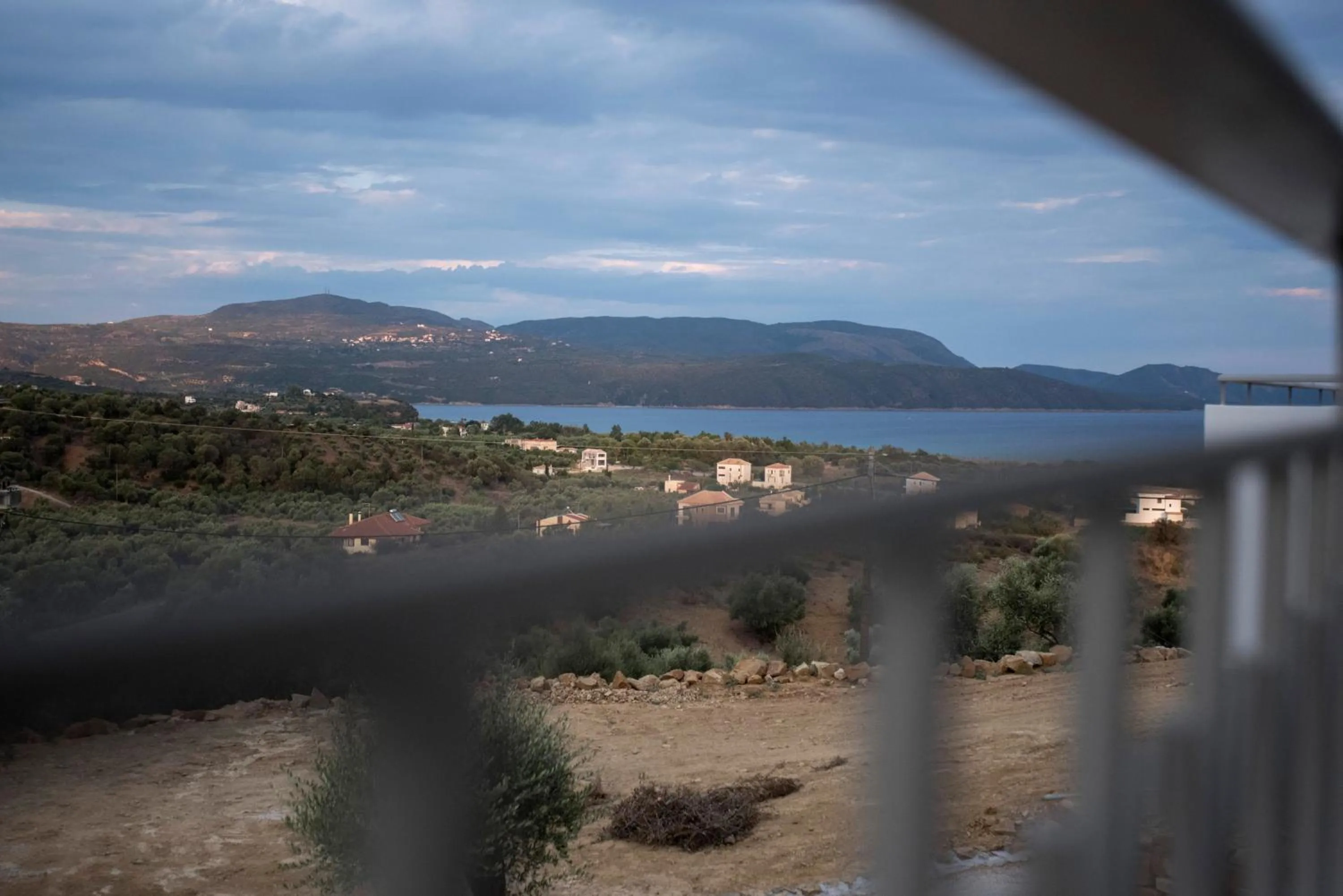Patio in Kotroni Villas