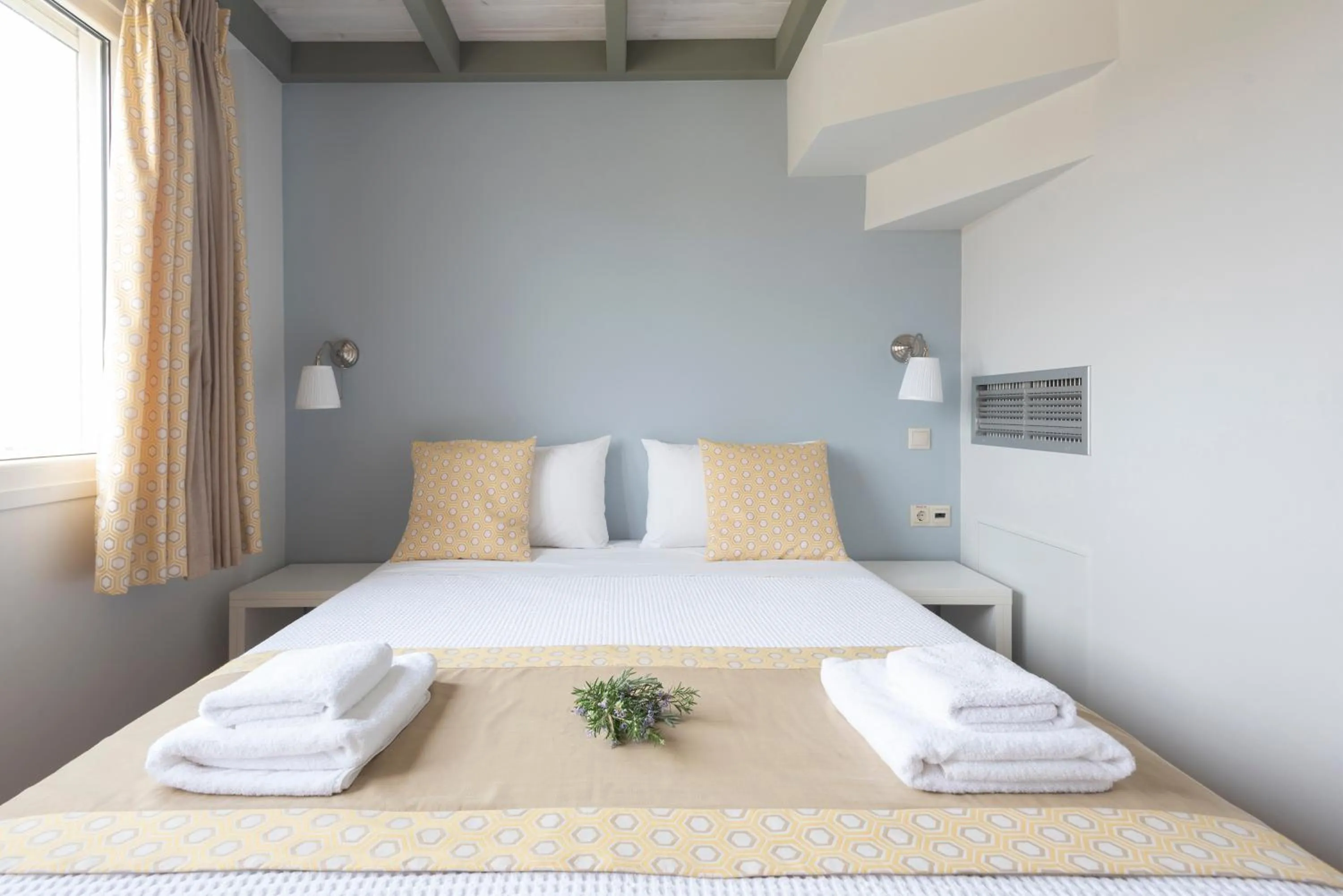 Bed in Kotroni Villas