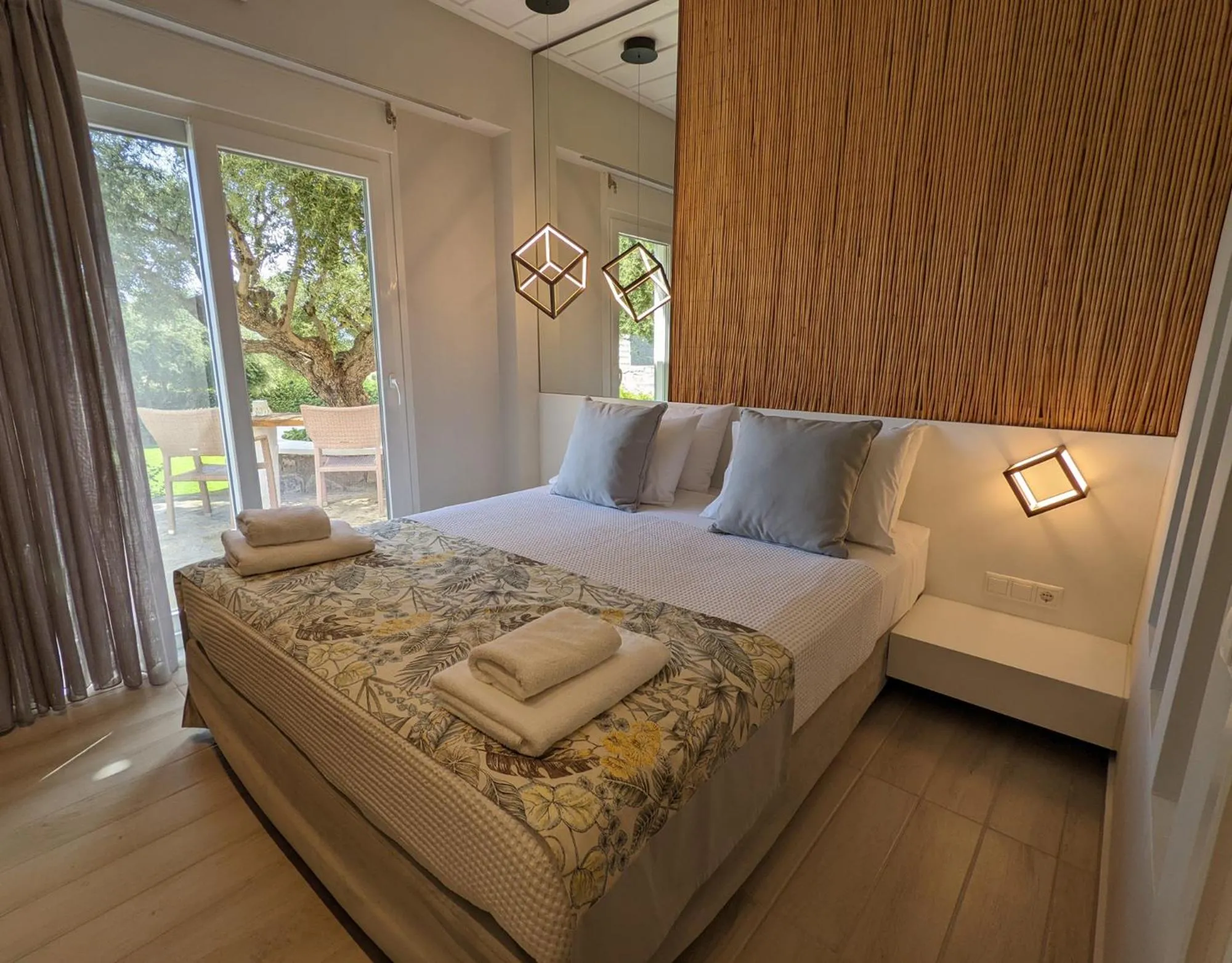 Bed in Kotroni Villas