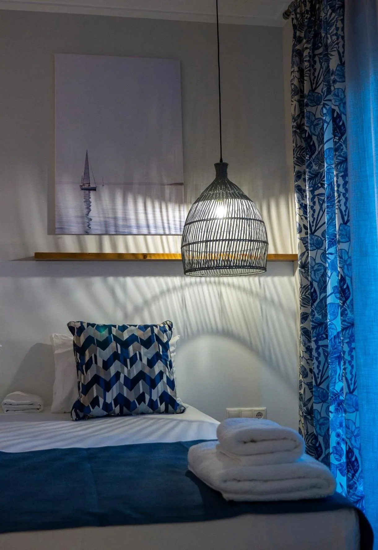 Bed in Kotroni Villas