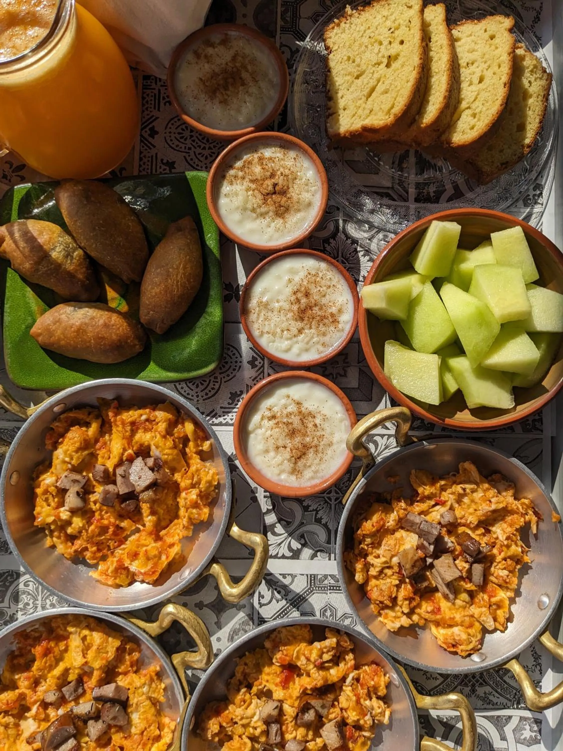 Food close-up in Kotroni Villas