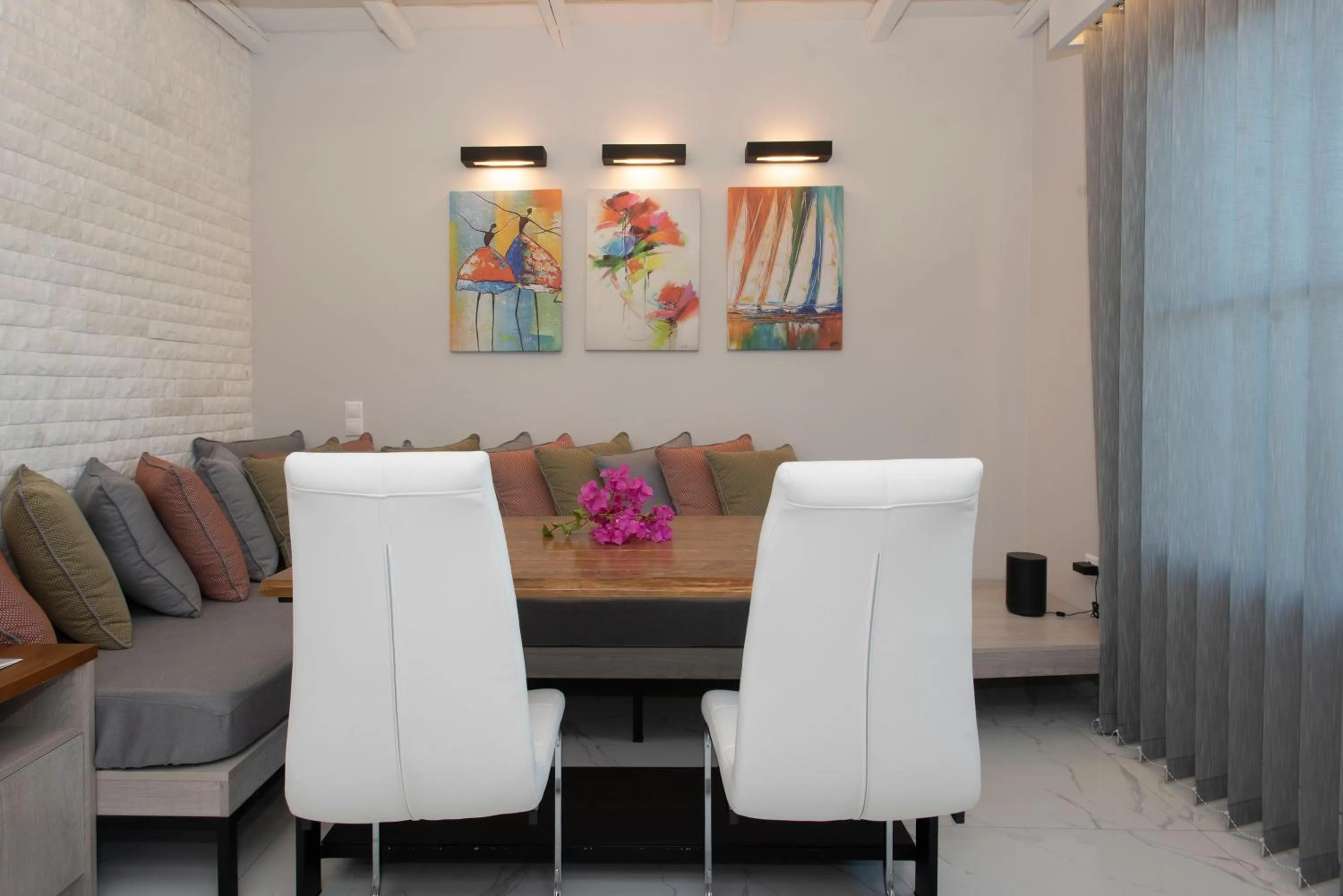 Living room in Kotroni Villas