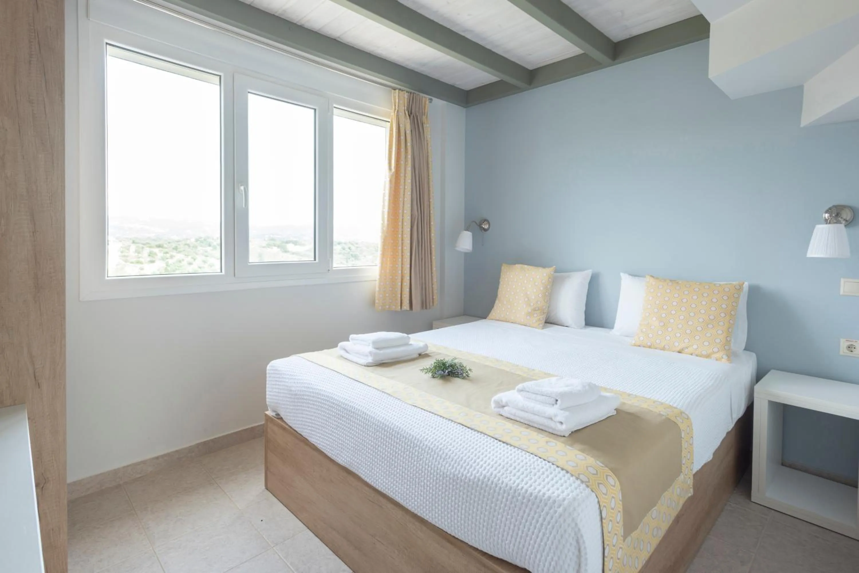 Bed in Kotroni Villas