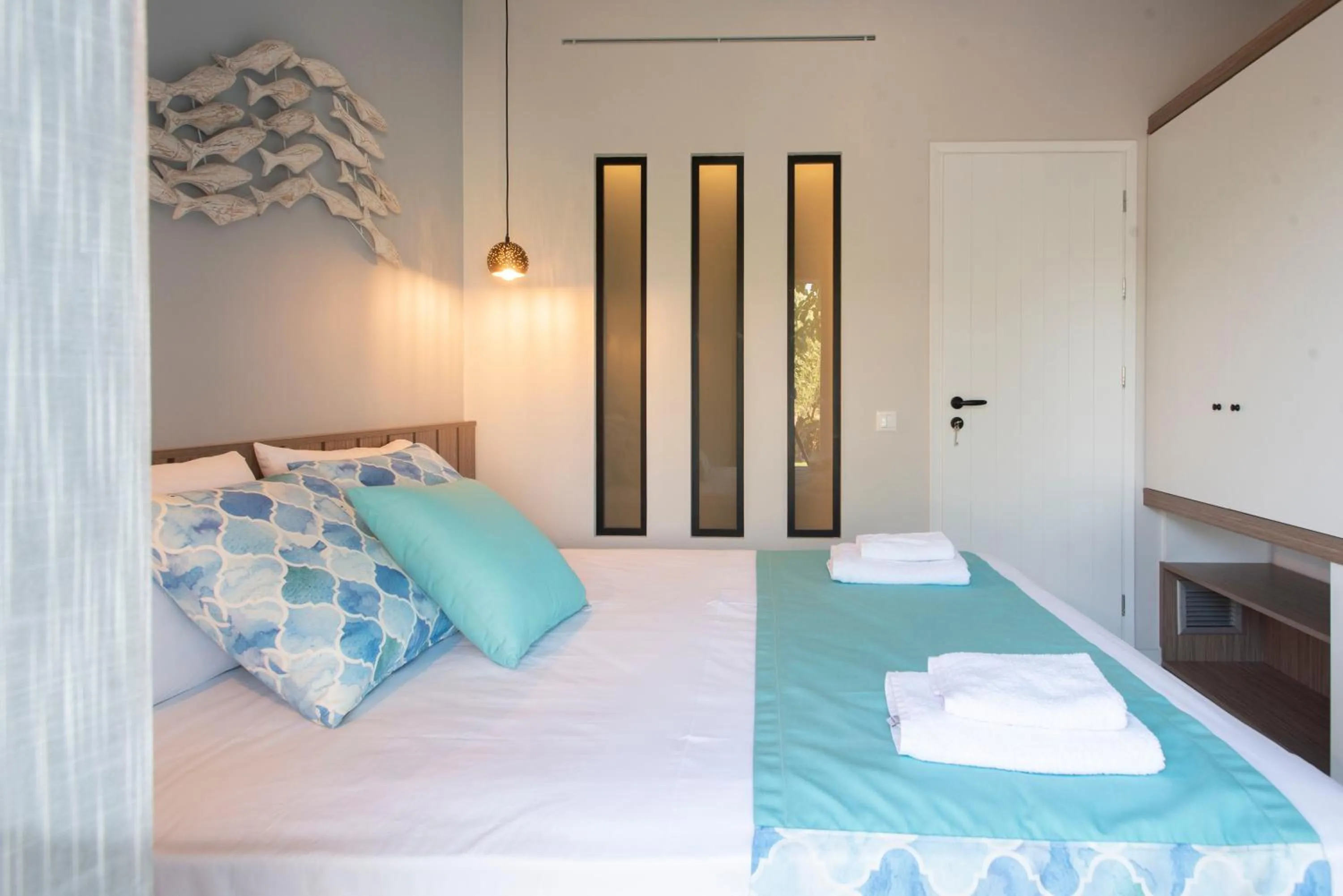 Bed in Kotroni Villas