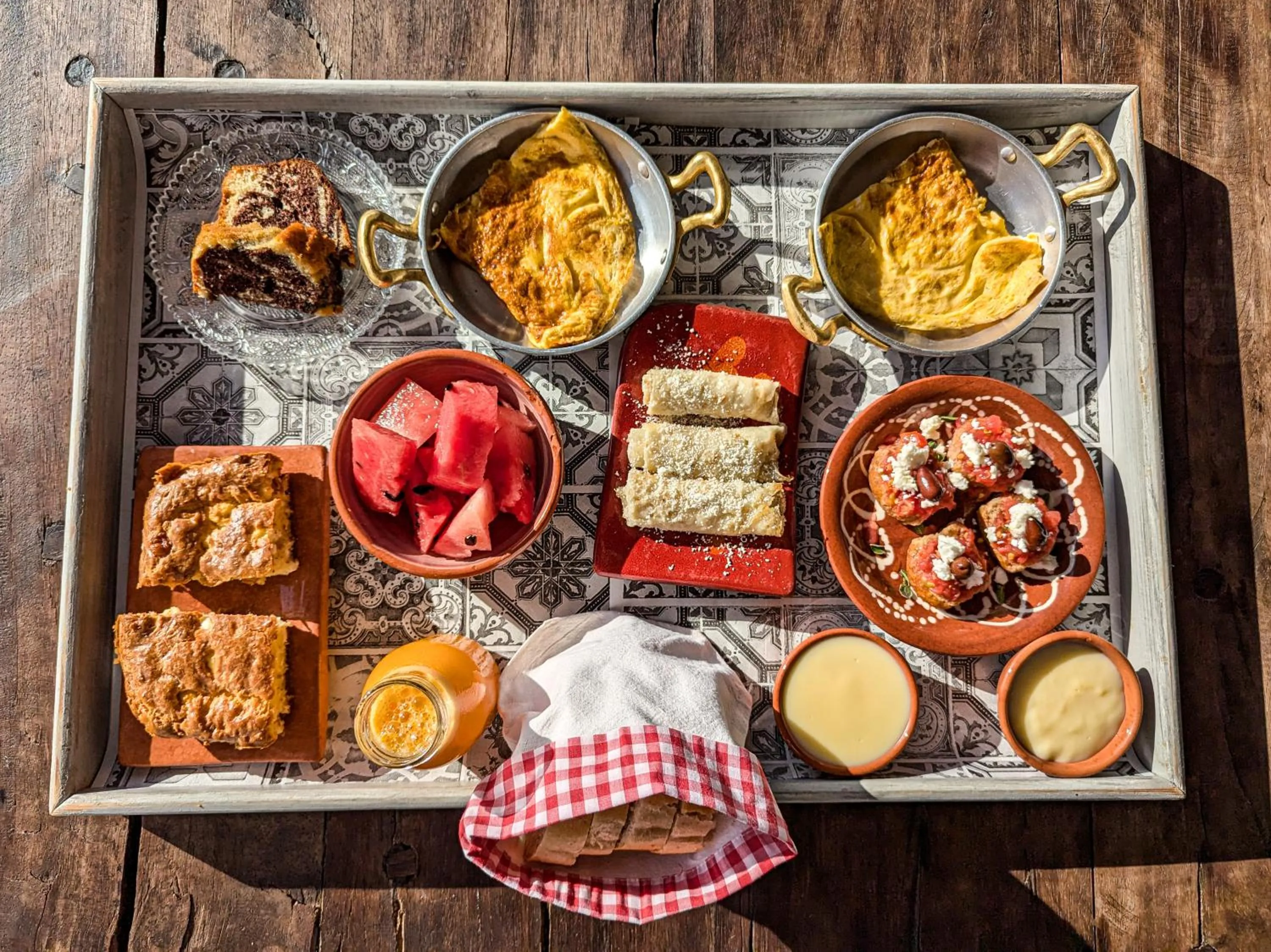 Breakfast in Kotroni Villas