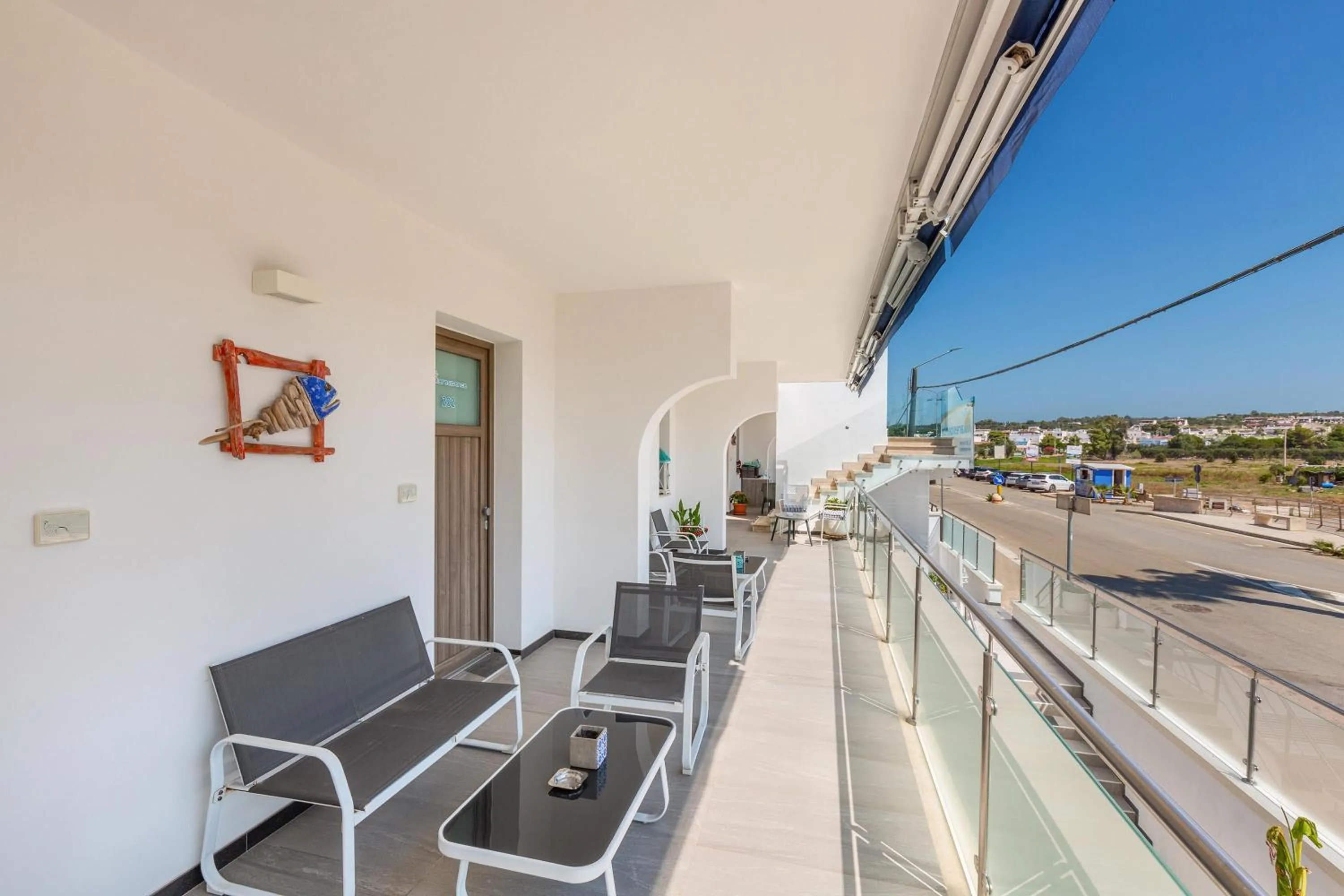 Balcony/Terrace in Maresidence - il Residence sul mare a Torre Pali