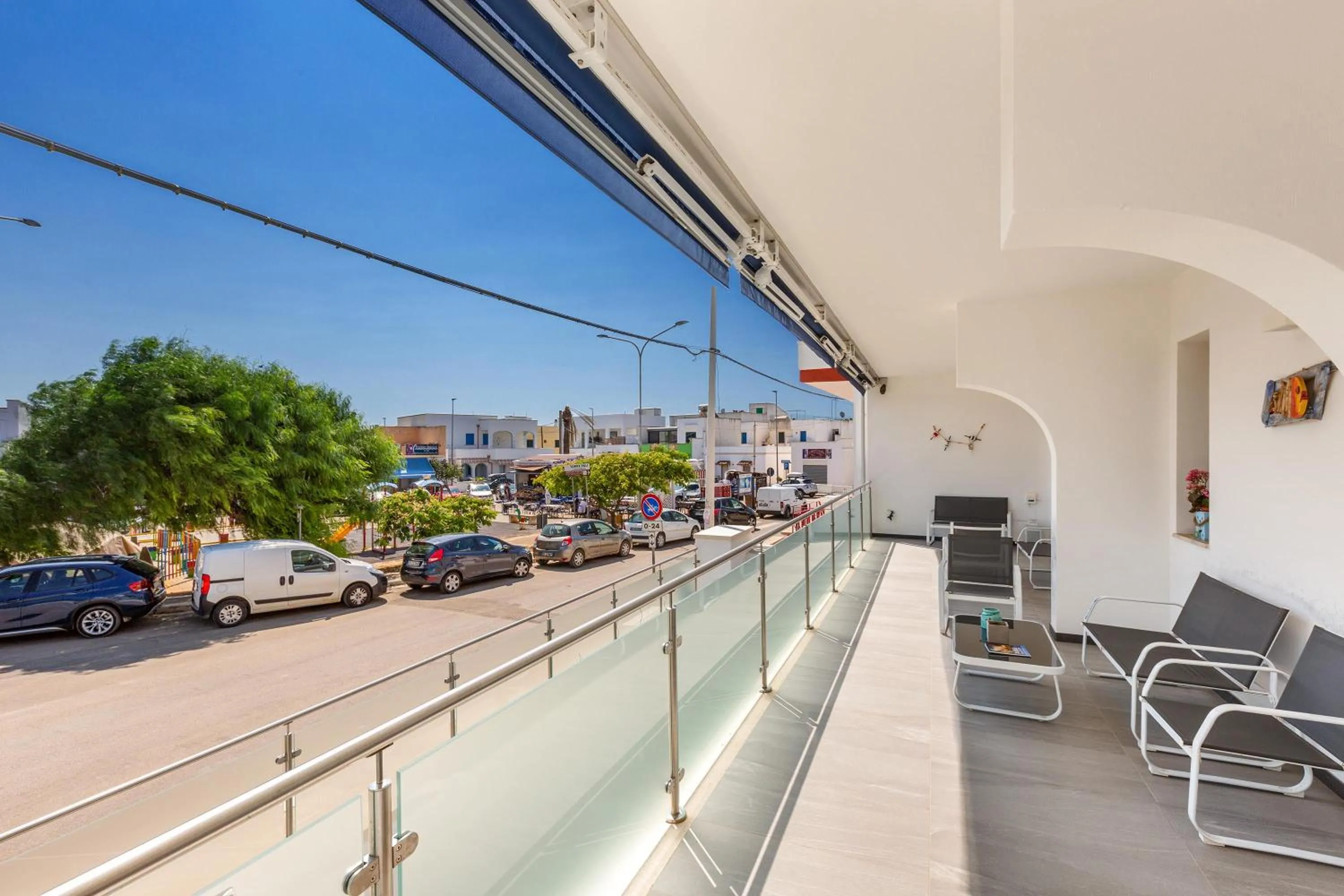 Balcony/Terrace in Maresidence - il Residence sul mare a Torre Pali