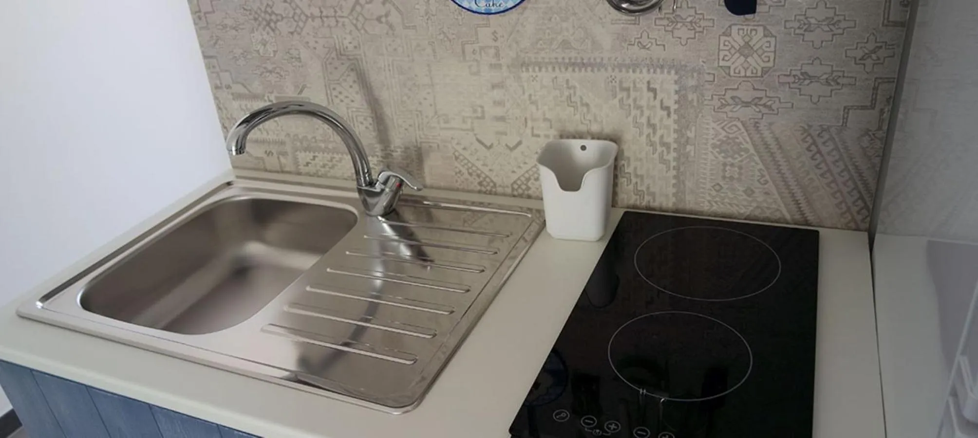 Kitchen or kitchenette in Maresidence - il Residence sul mare a Torre Pali