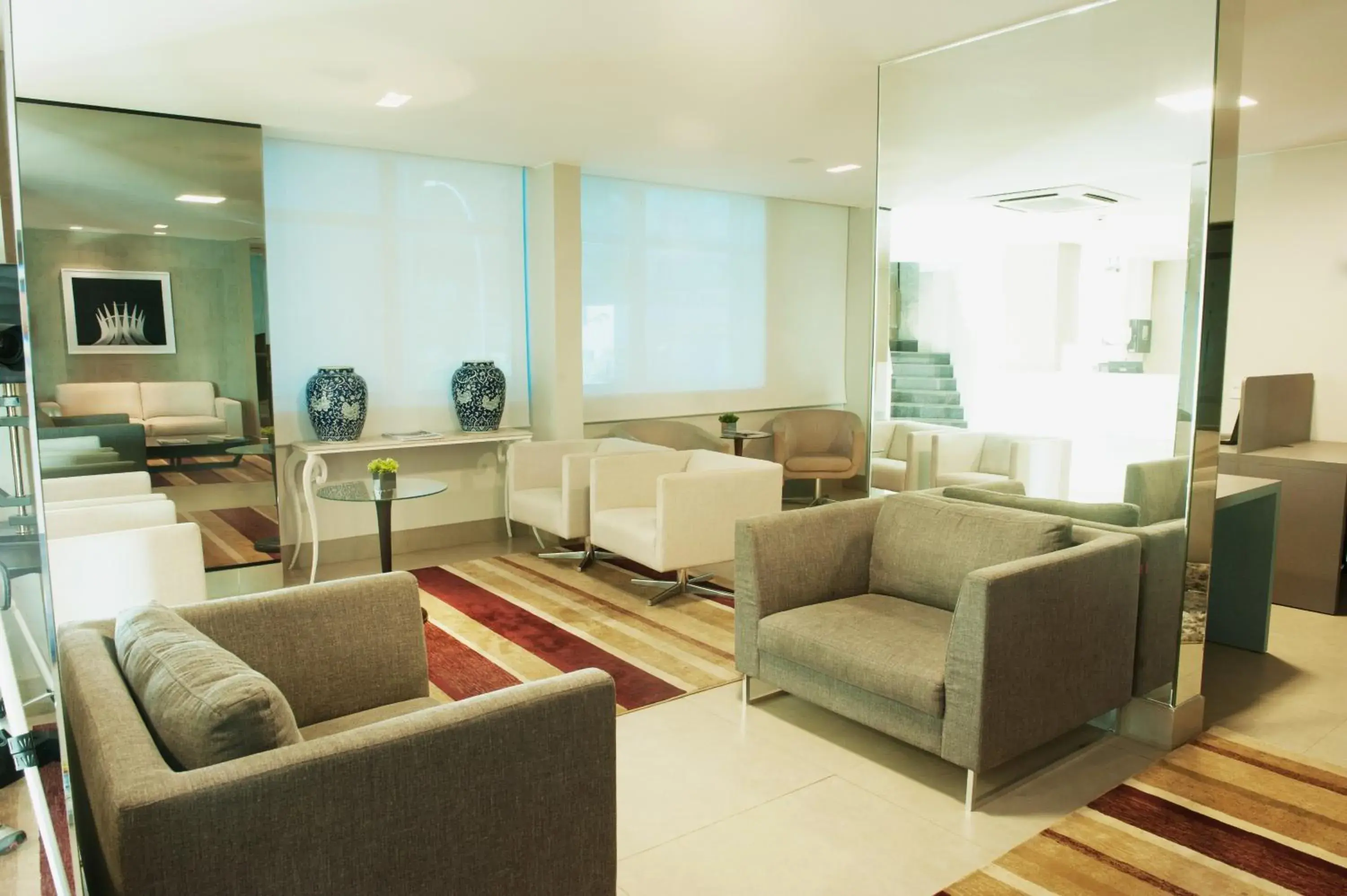 Lobby or reception in Planalto Bittar Hotel e Eventos Lobby or reception in Planalto Bittar Hotel e Eventos