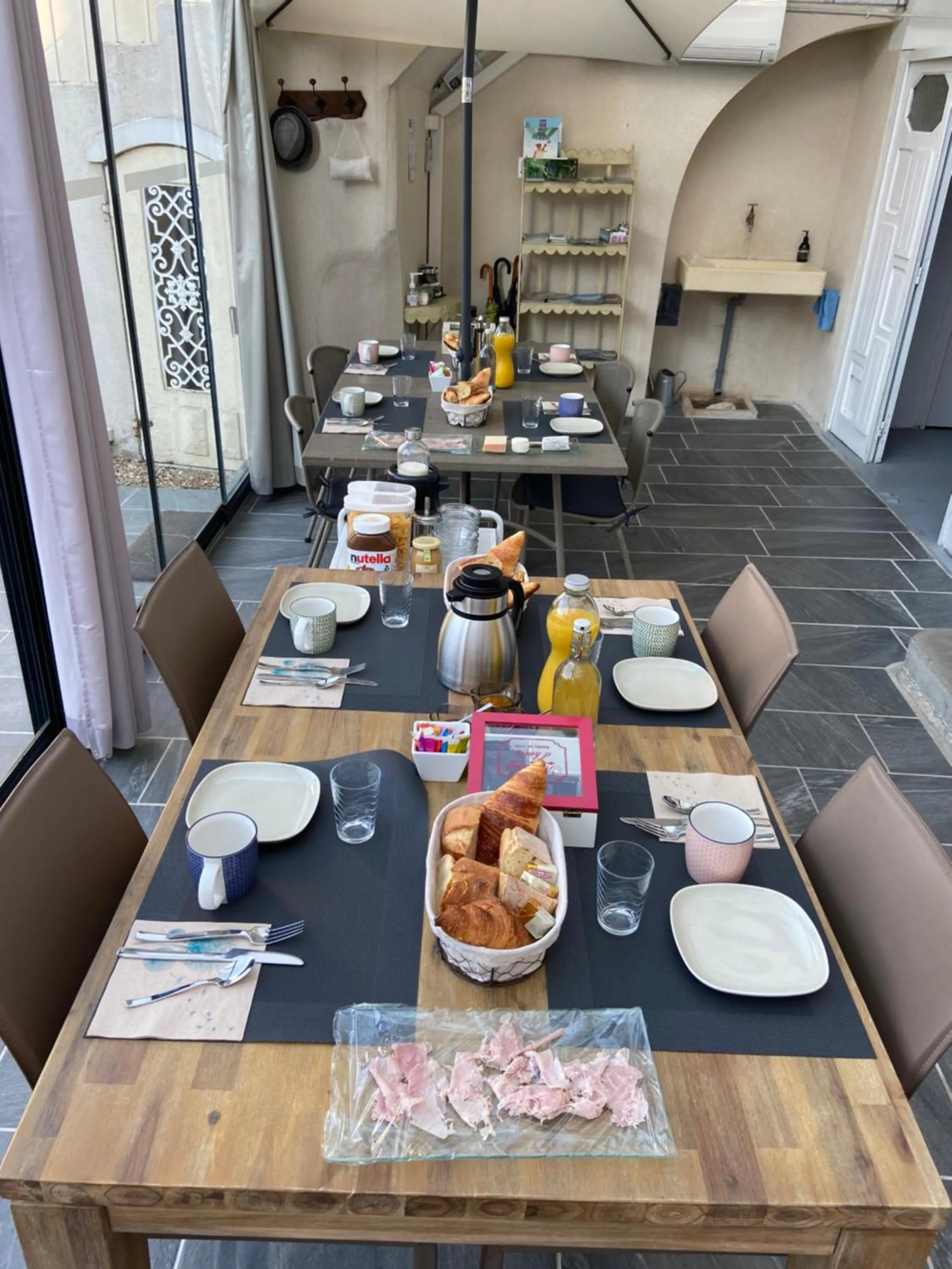 Breakfast in Les Rives du Cher - Chambres d'hôtes