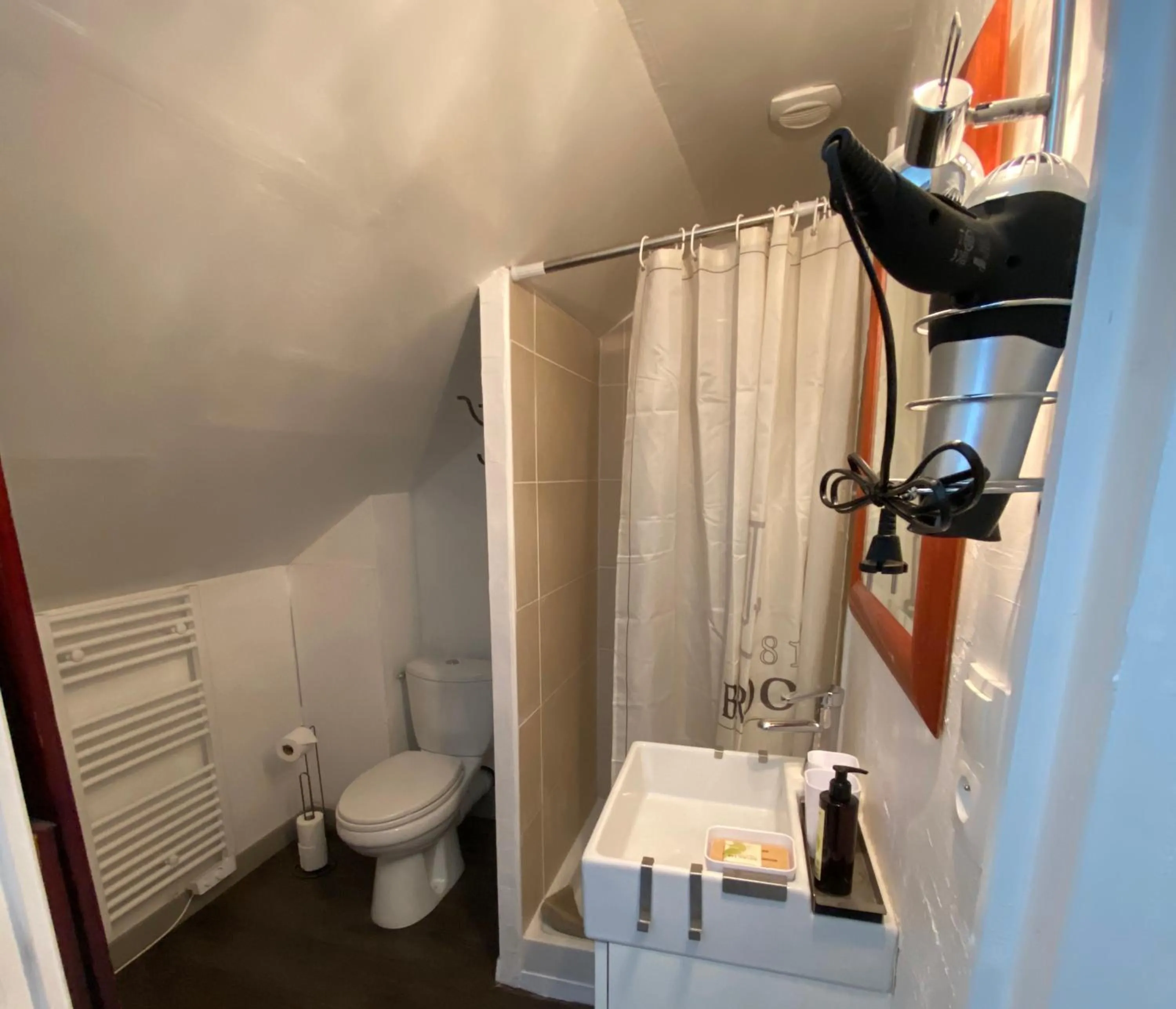 Shower in Les Rives du Cher - Chambres d'hôtes