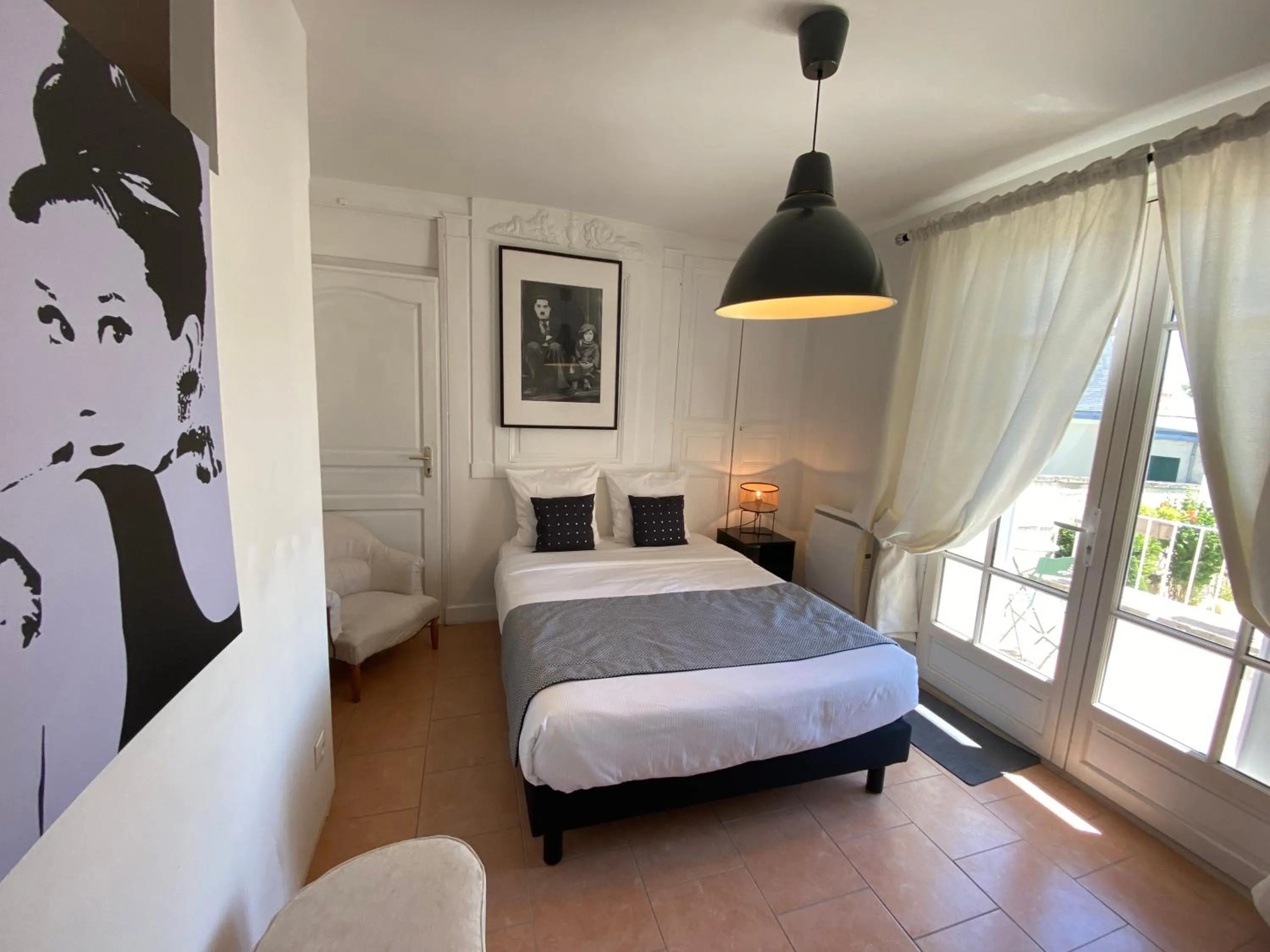 Bedroom, Bed in Les Rives du Cher - Chambres d'hôtes