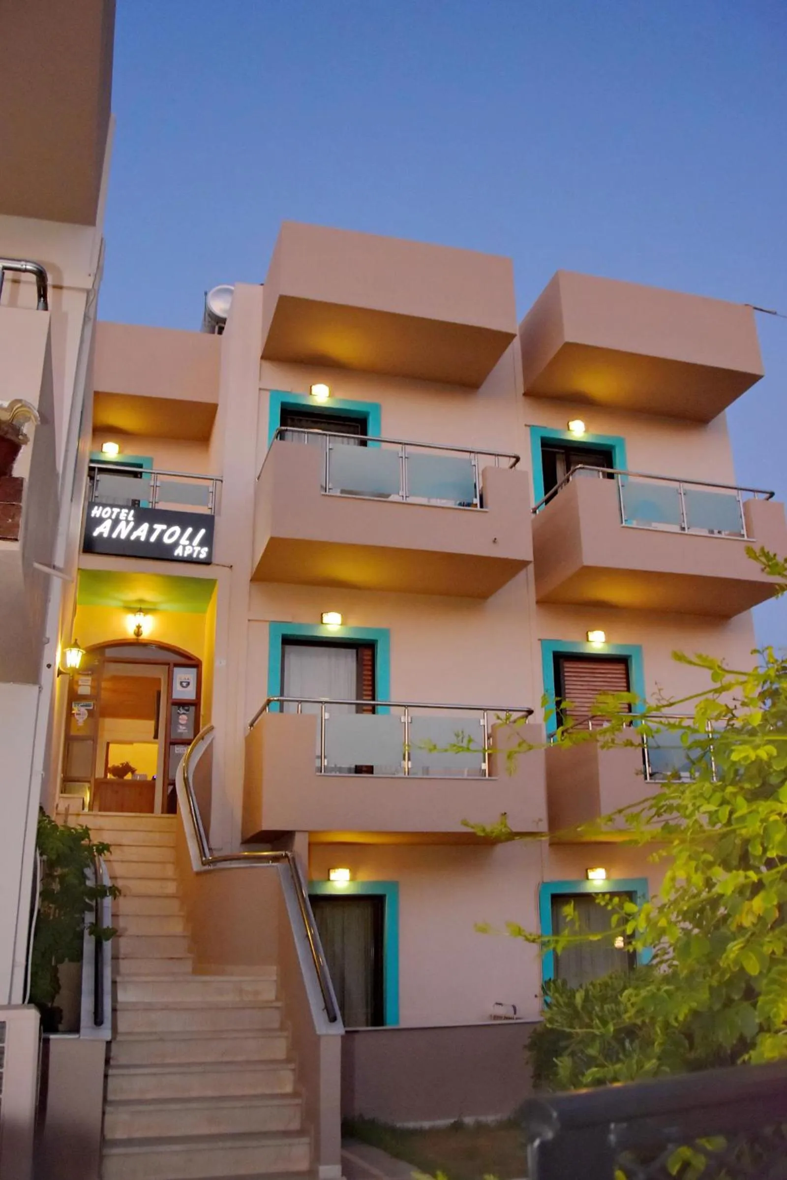 Facade/entrance in Hotel Anatoli Apartments