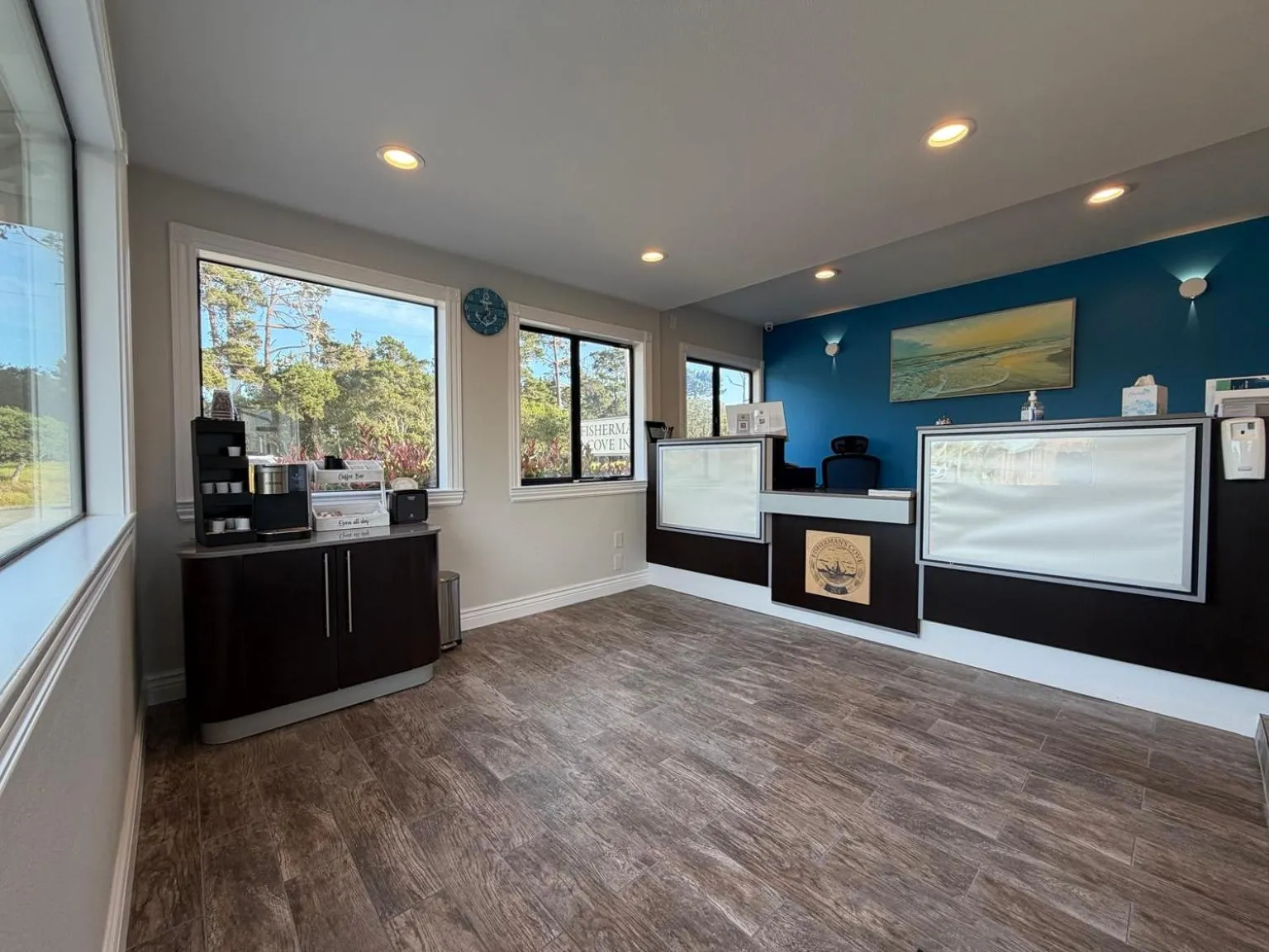 Lobby or reception in Fisherman's Cove Inn