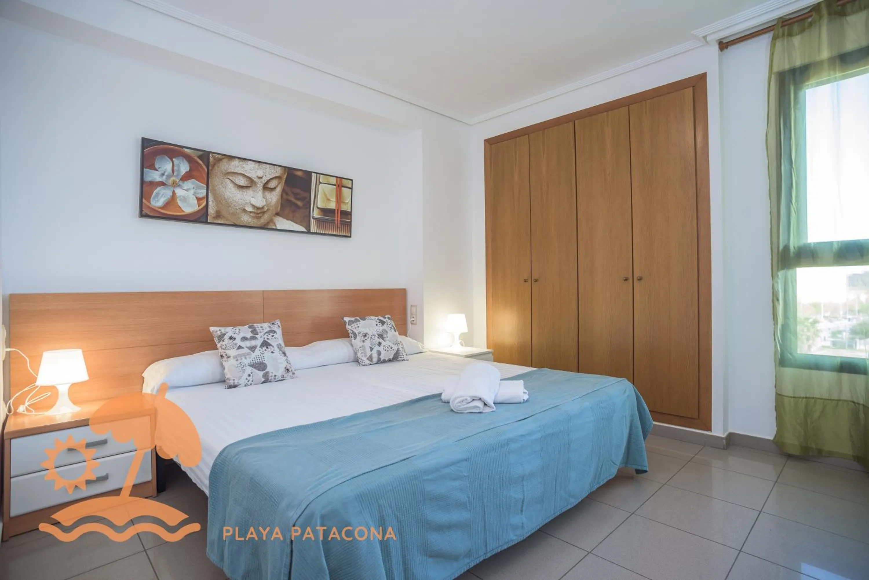 Bedroom, Bed in Patacona Resort Apartments Primera Linea