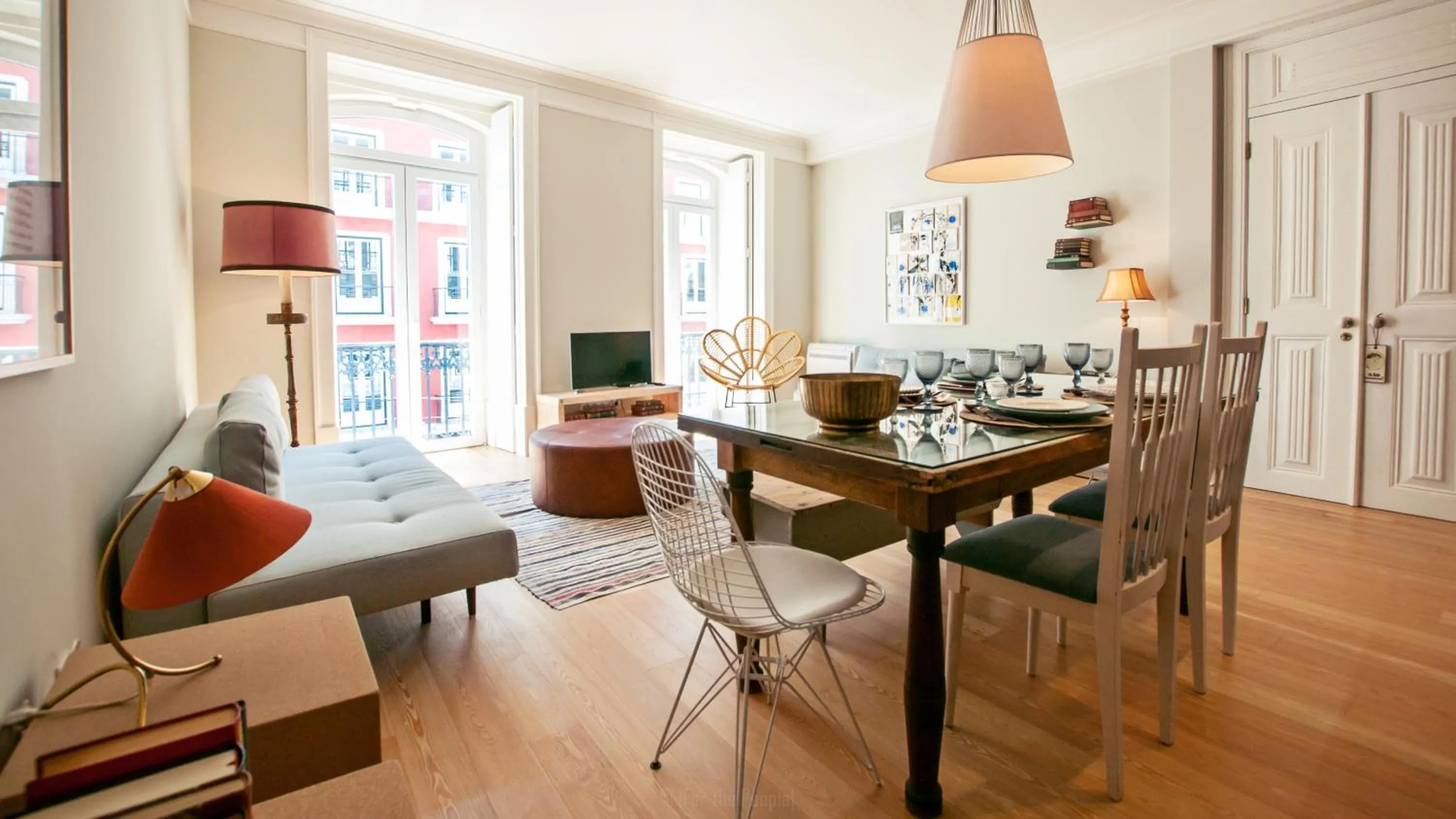 Living room in Almaria - Ex Libris Apartments | Chiado