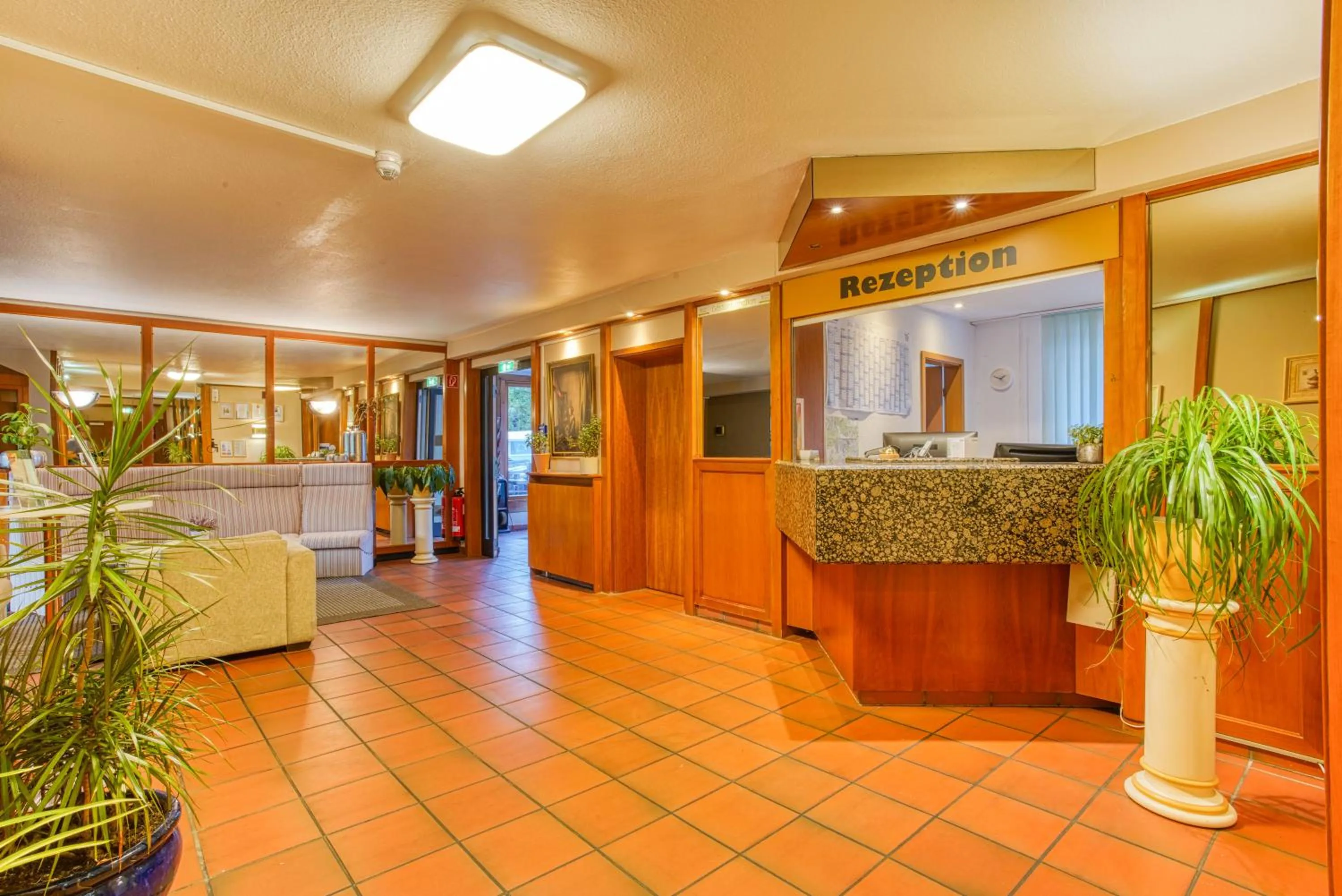 Lobby or reception in Sporthotel Bad Bevensen