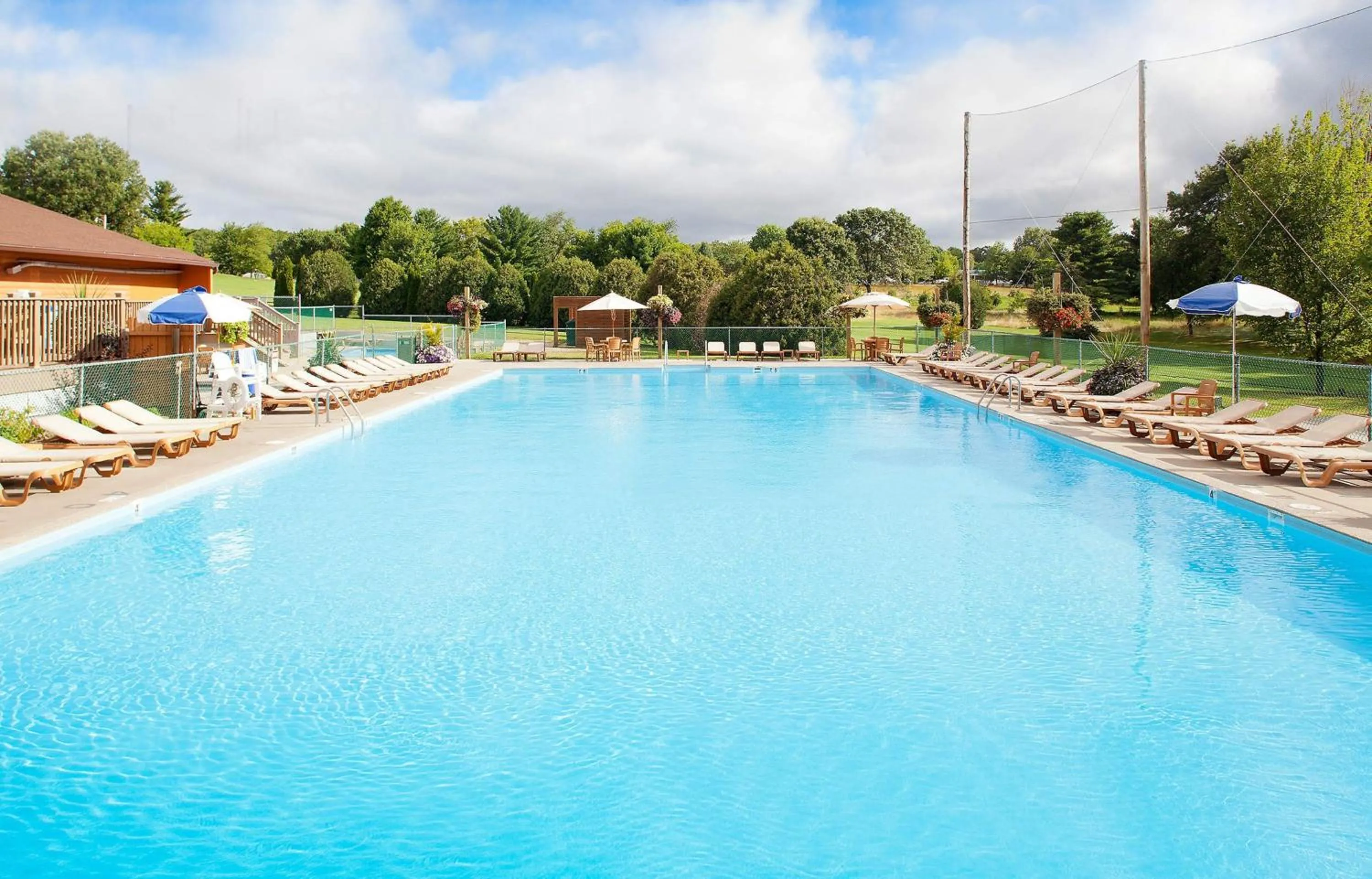 Pool view in Bluegreen Vacations Christmas Mountain Village, an Ascend Collection Resort