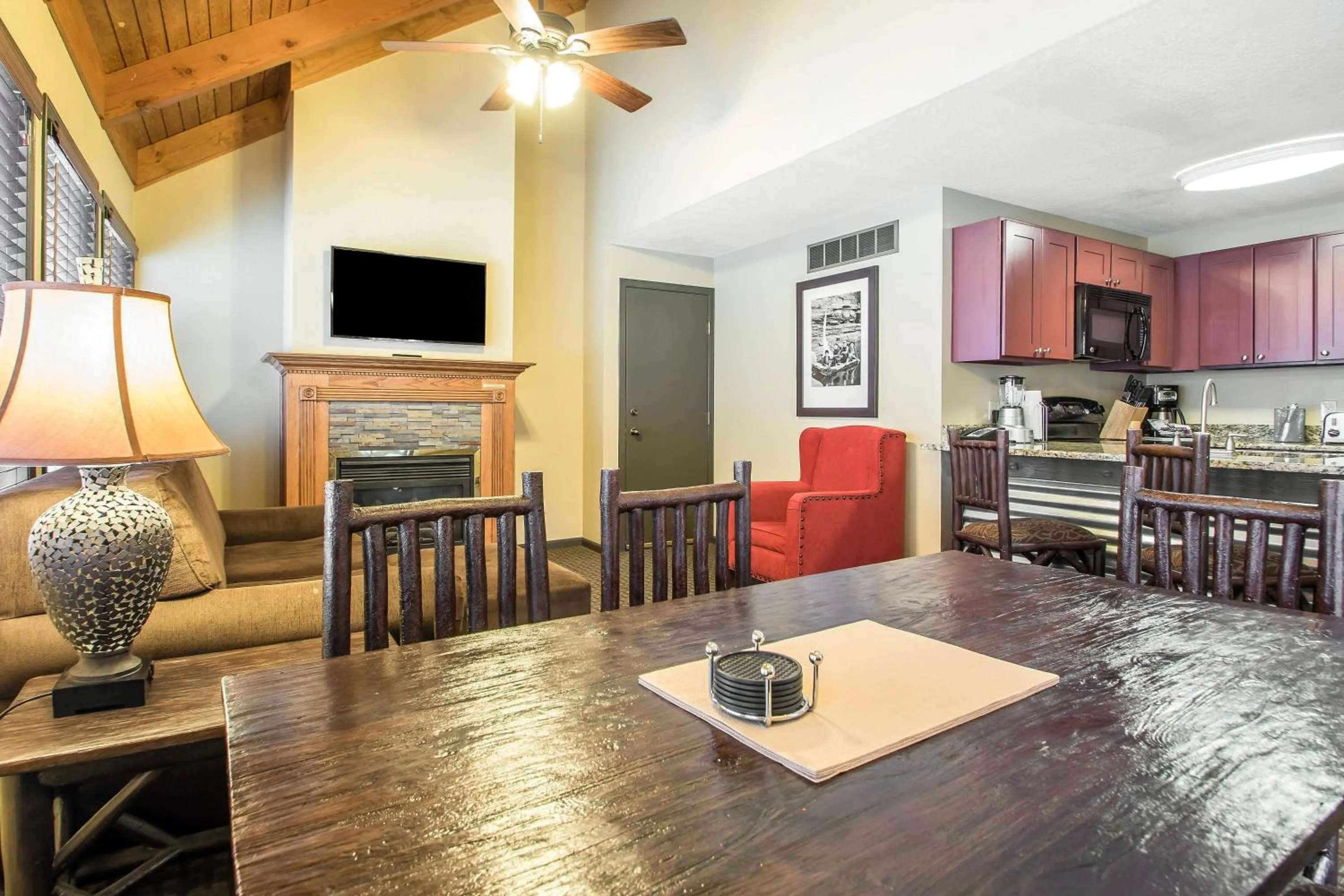 Kitchen or kitchenette in Bluegreen Vacations Christmas Mountain Village, an Ascend Collection Resort