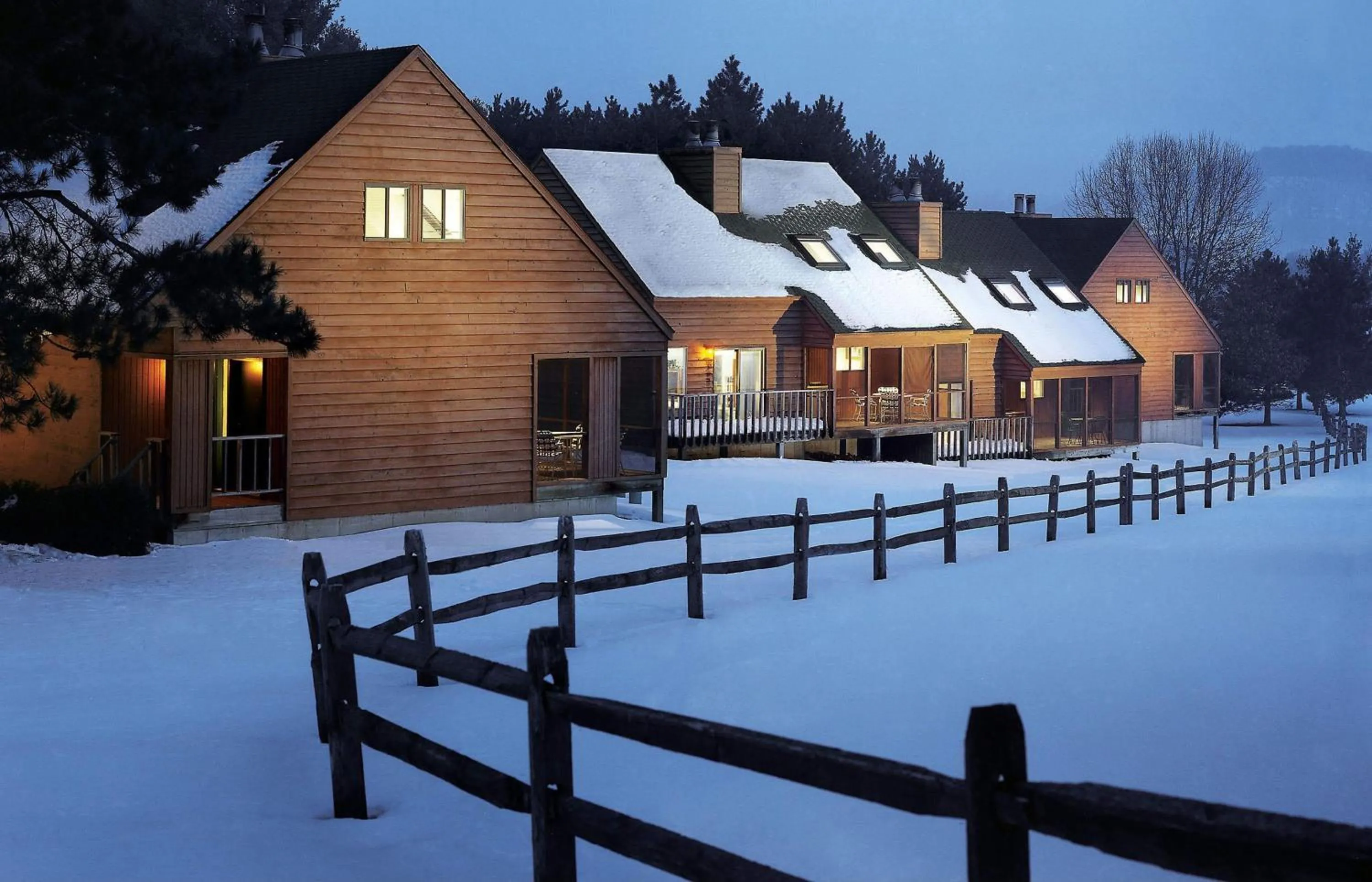 Property building in Bluegreen Vacations Christmas Mountain Village, an Ascend Collection Resort