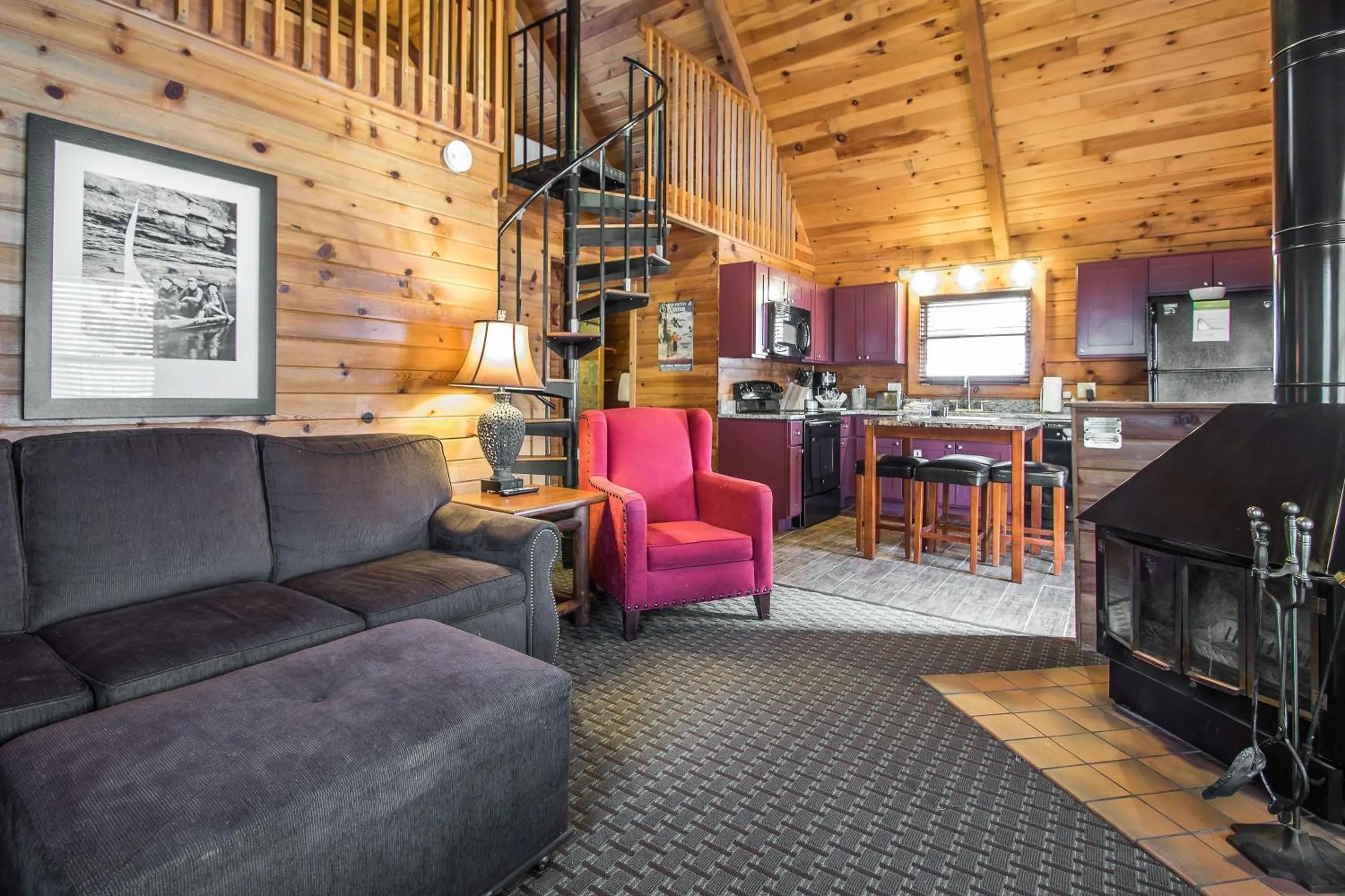 Living room in Bluegreen Vacations Christmas Mountain Village, an Ascend Collection Resort