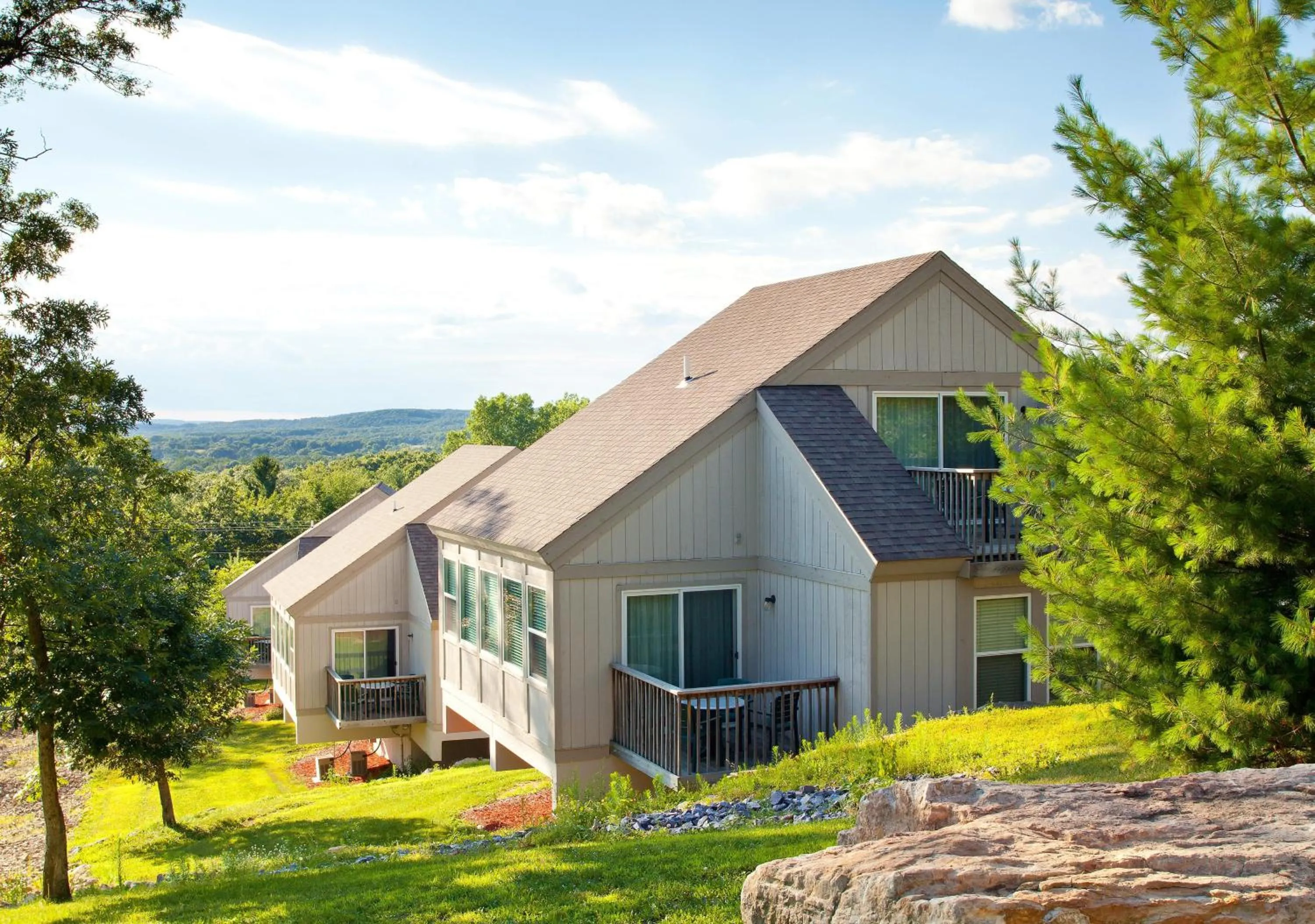 Property building in Bluegreen Vacations Christmas Mountain Village, an Ascend Collection Resort