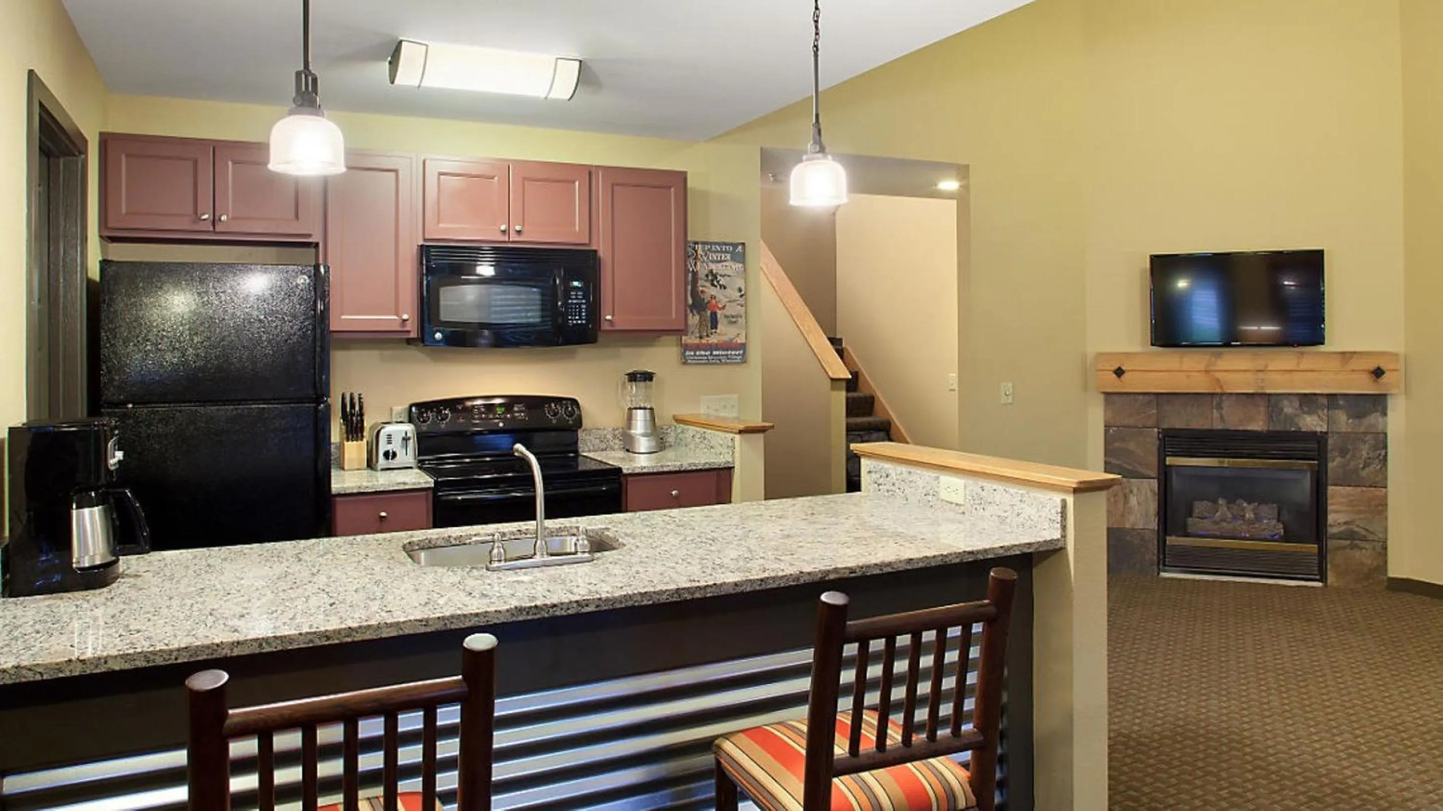 Kitchen or kitchenette in Bluegreen Vacations Christmas Mountain Village, an Ascend Collection Resort