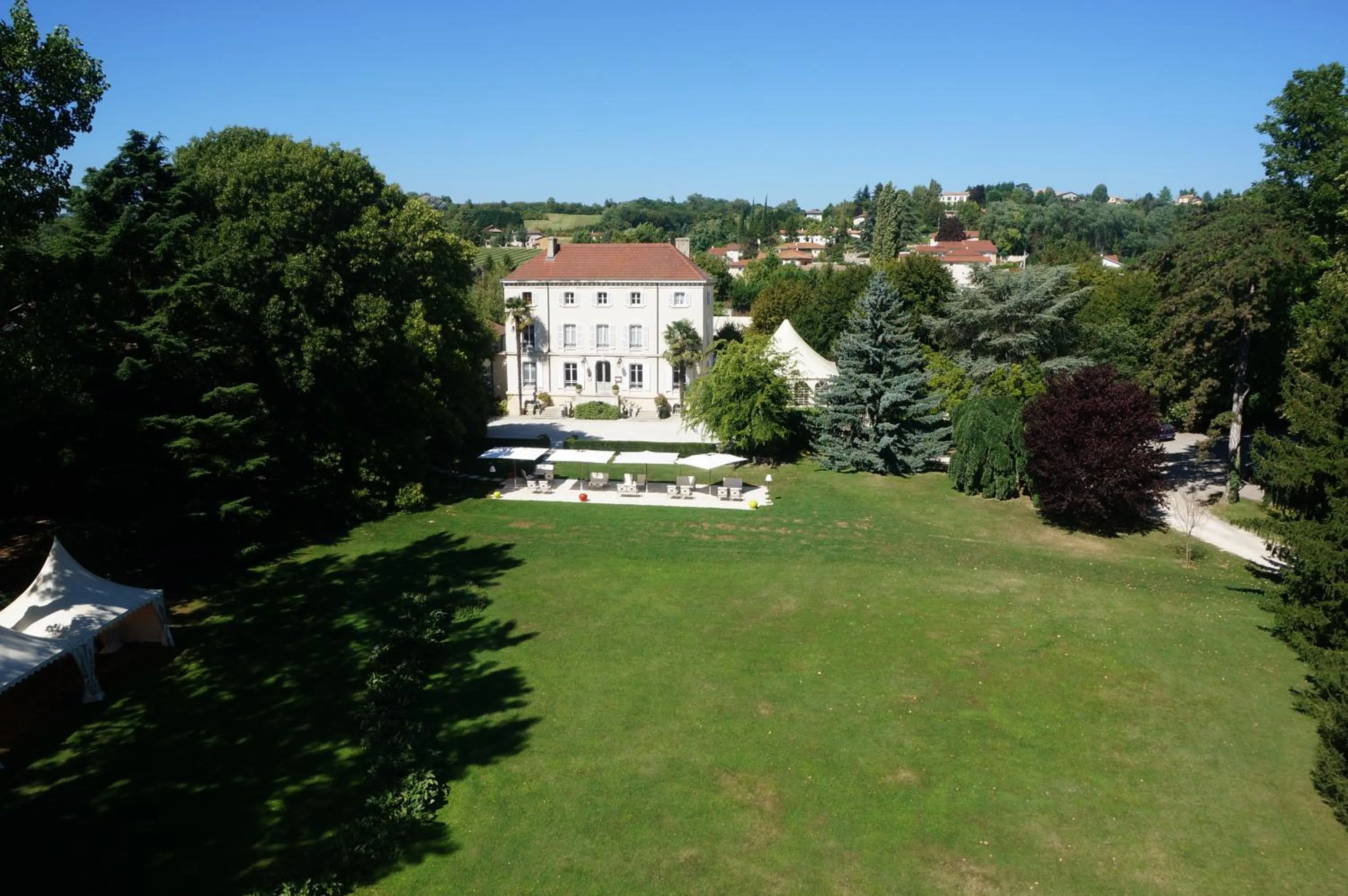 Bird's eye view in Domaine de Clairefontaine - Teritoria