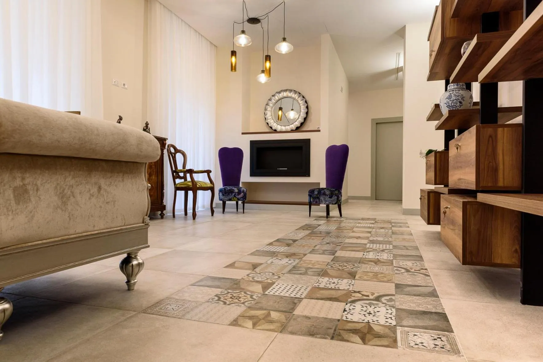 Decorative detail in Navona Luxury Guesthouse