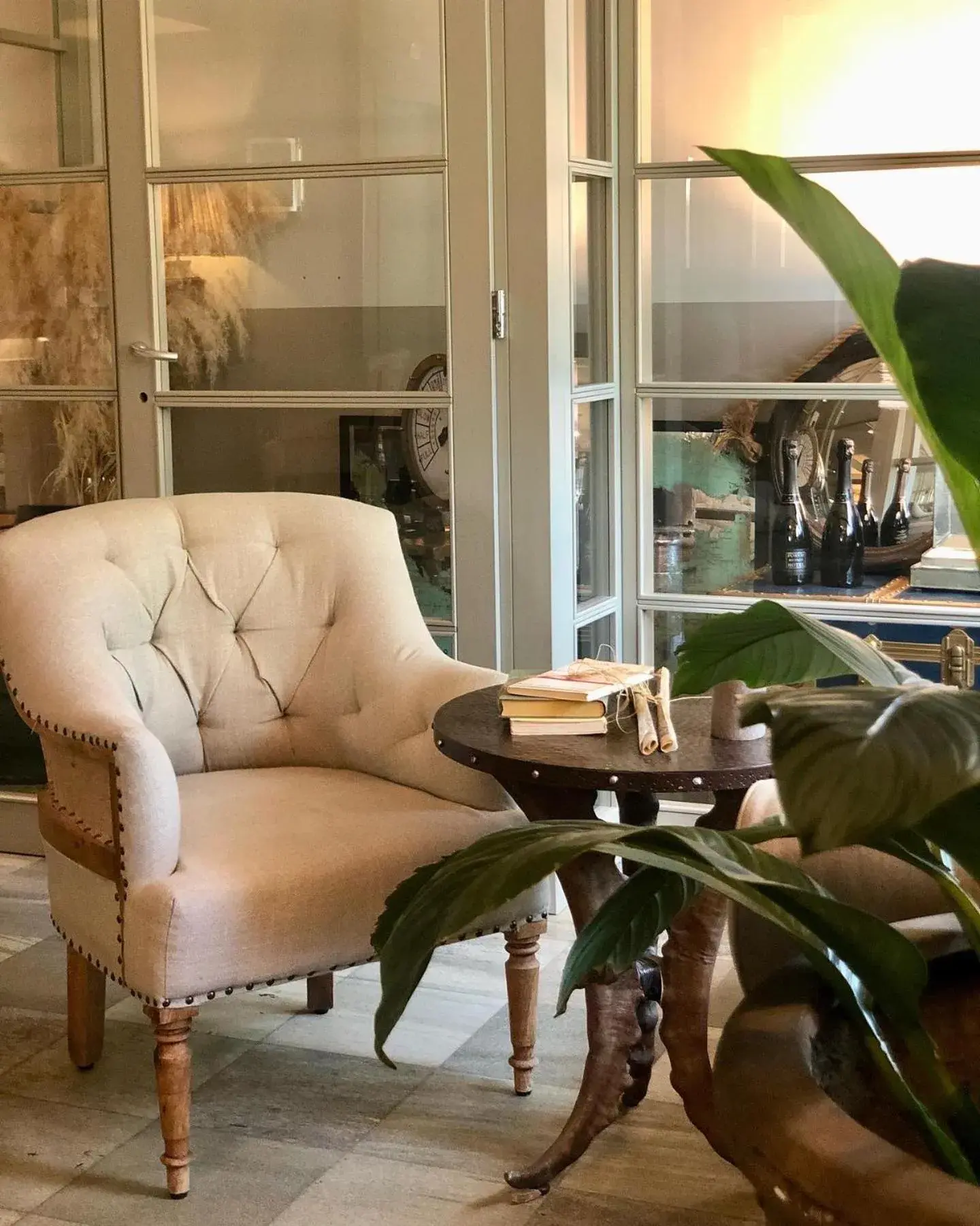 Lobby or reception in Hotel Le Corderie Lobby or reception in Hotel Le Corderie