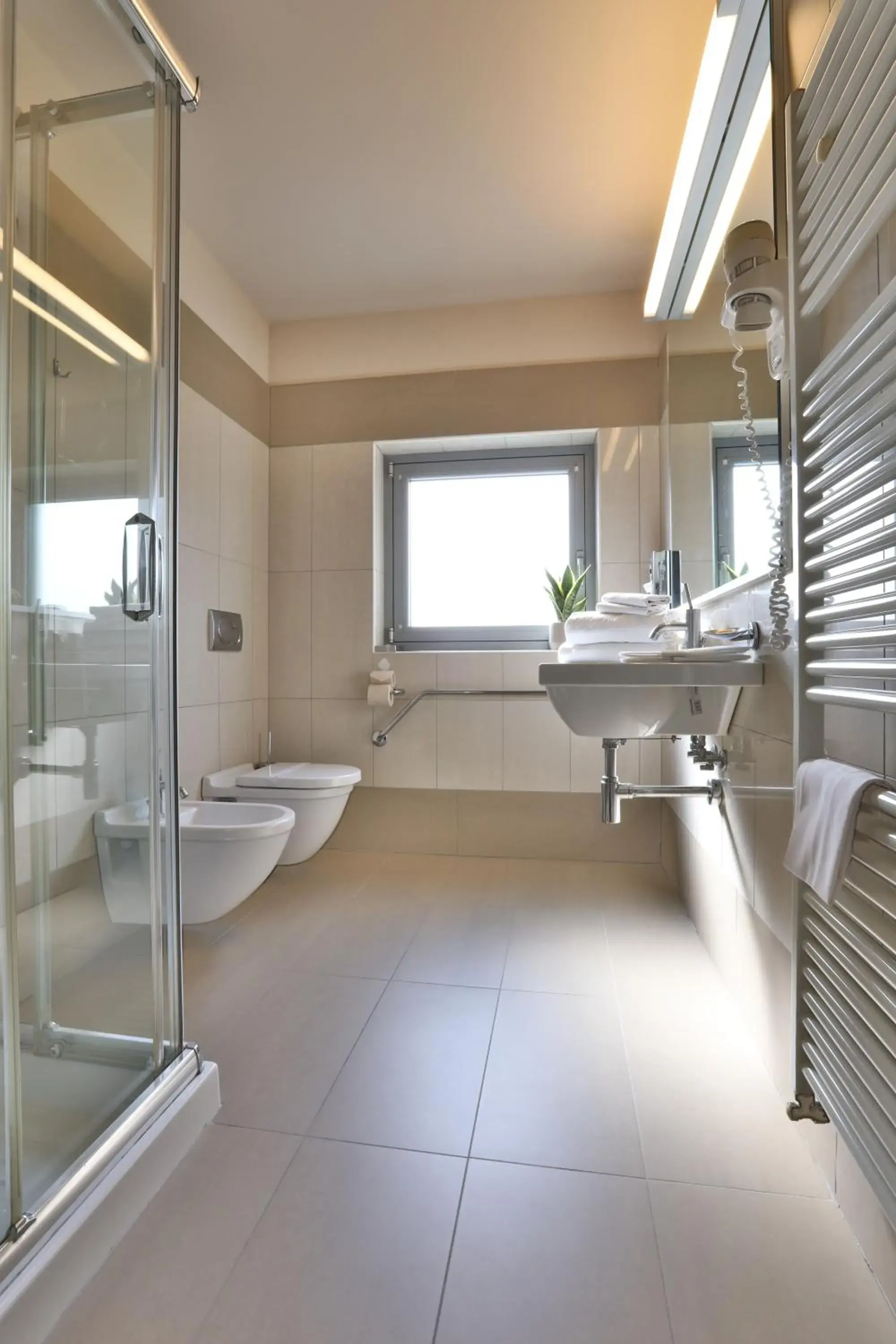 Bathroom in Hotel Le Corderie Bathroom in Hotel Le Corderie