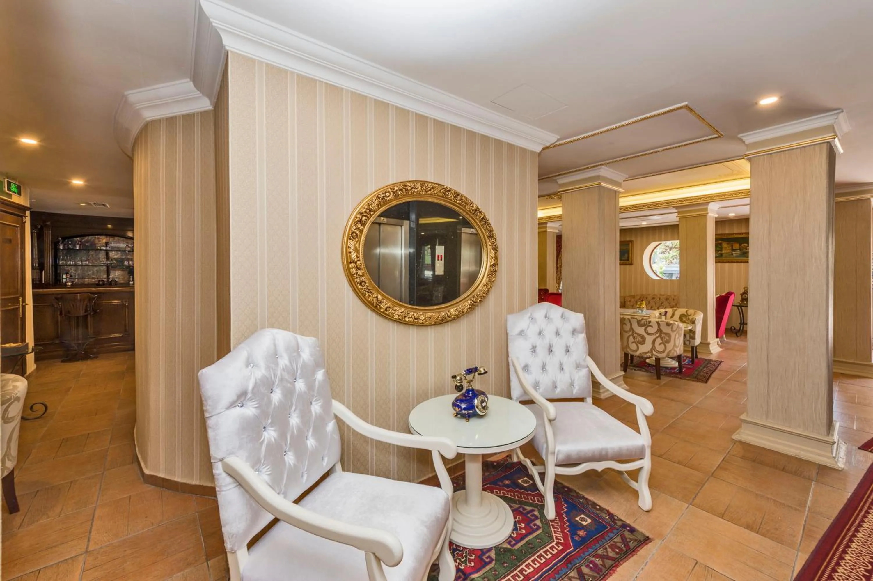 Lobby or reception in Santa Sophia Hotel - İstanbul