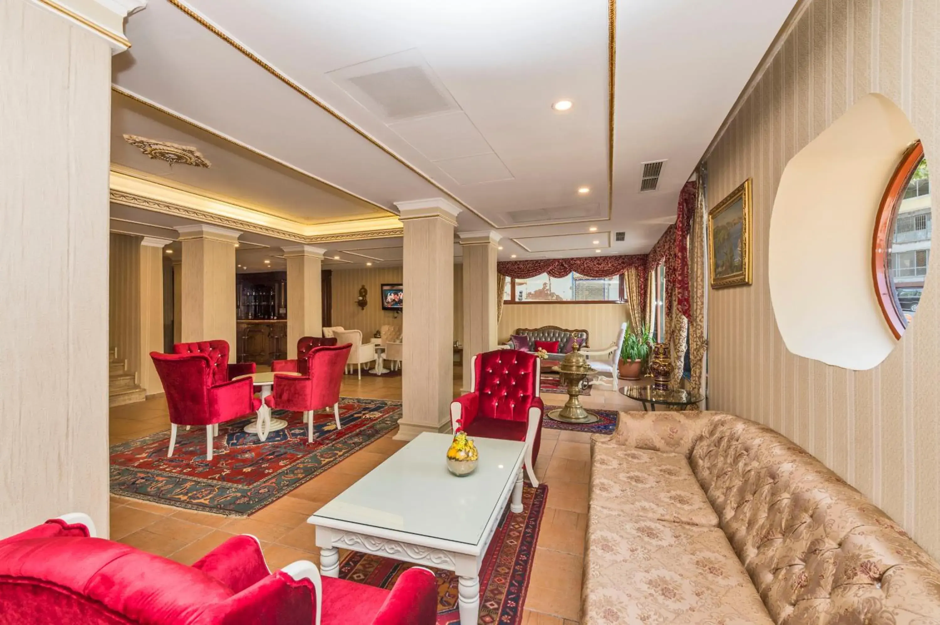 Lobby or reception in Santa Sophia Hotel - İstanbul Lobby or reception in Santa Sophia Hotel - İstanbul